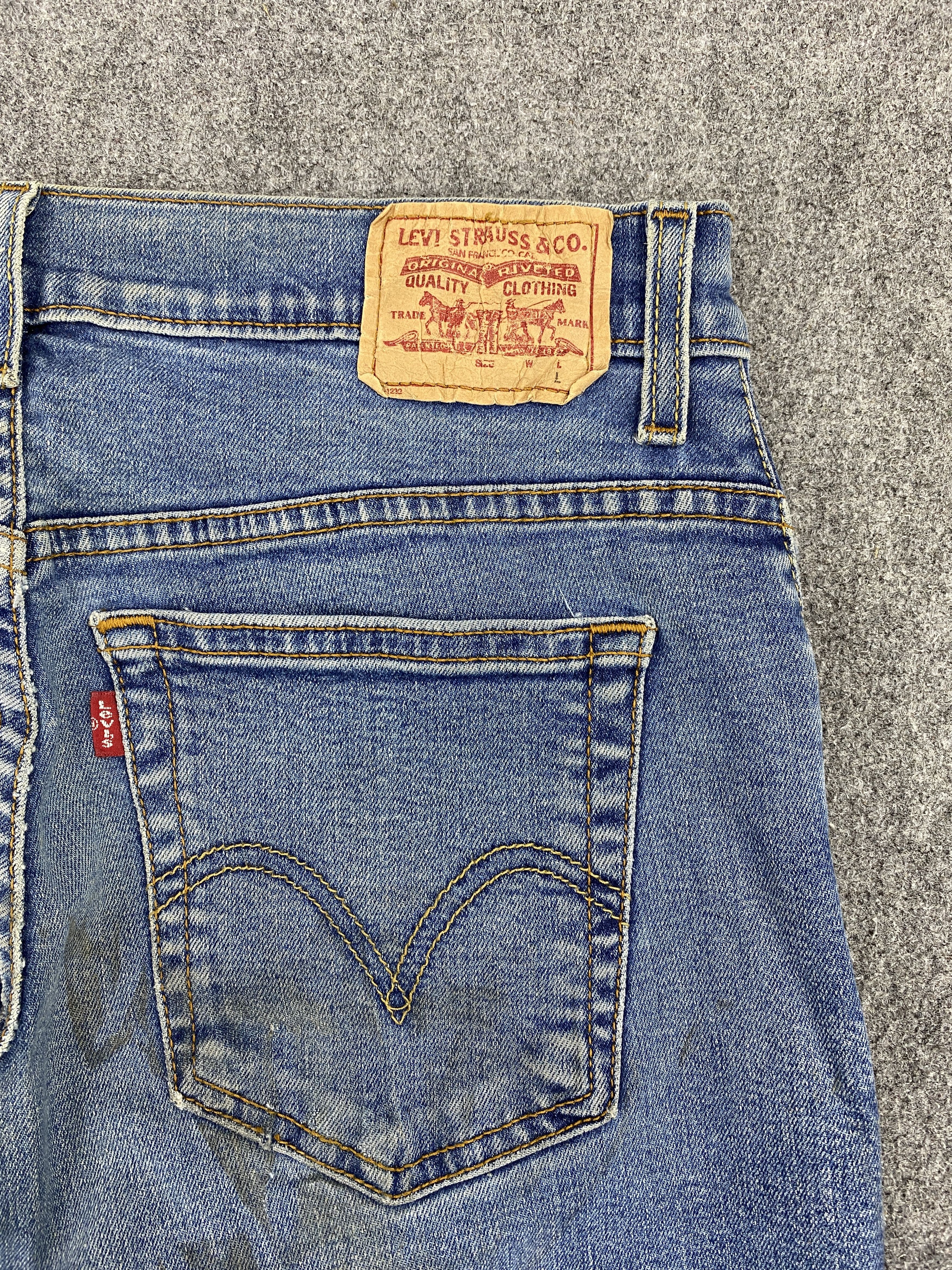 Levi's Vintage Levis 550 Flared Bootcut Faded Blue Jeans S0036 Size US 32 / EU 48 - 10 Thumbnail