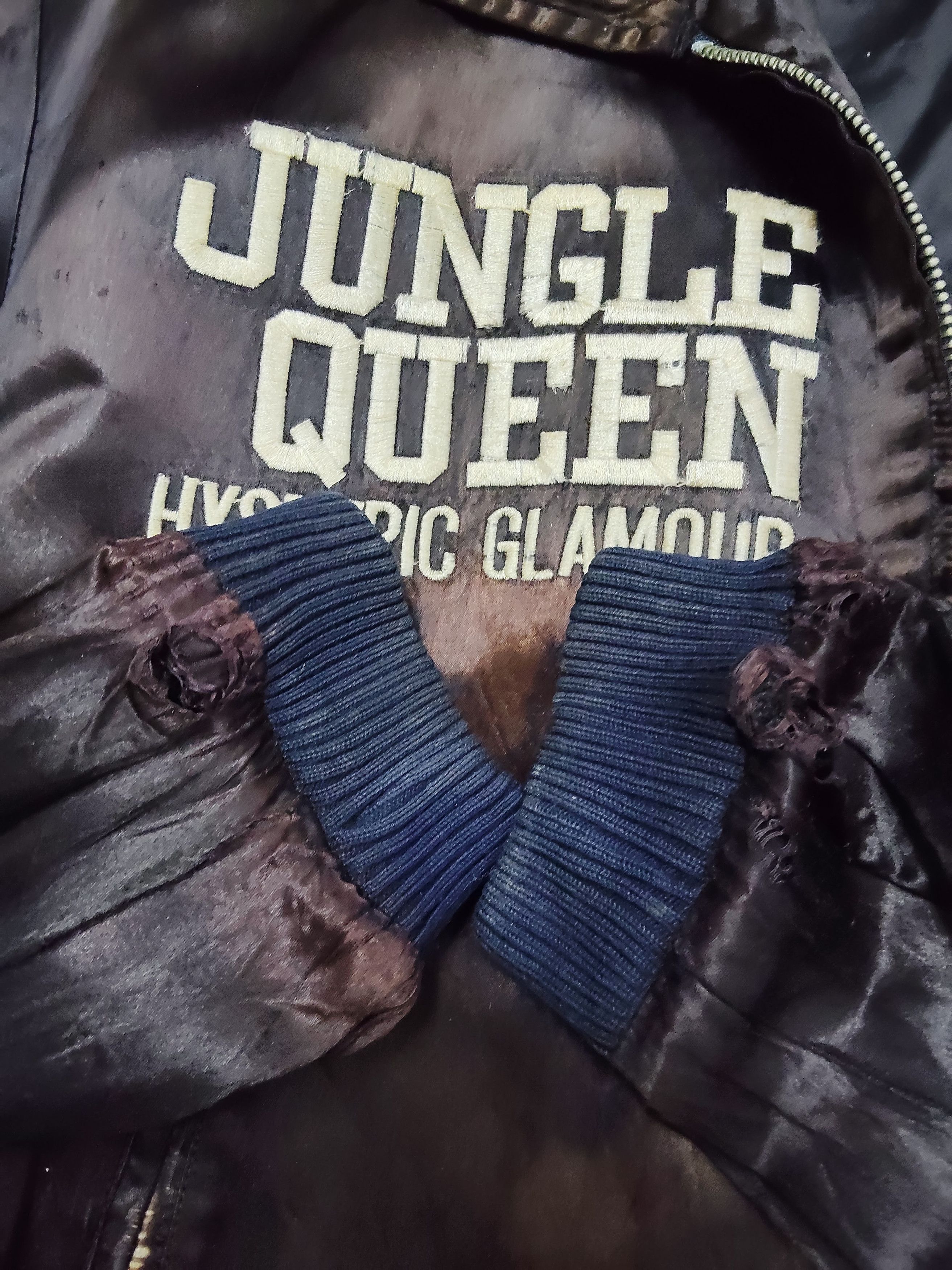 Hysteric Glamour rare!!vintage 80s HYSTERIC GLAMOUR JUNGLE QUEEN Size US M / EU 48-50 / 2 - 5 Thumbnail