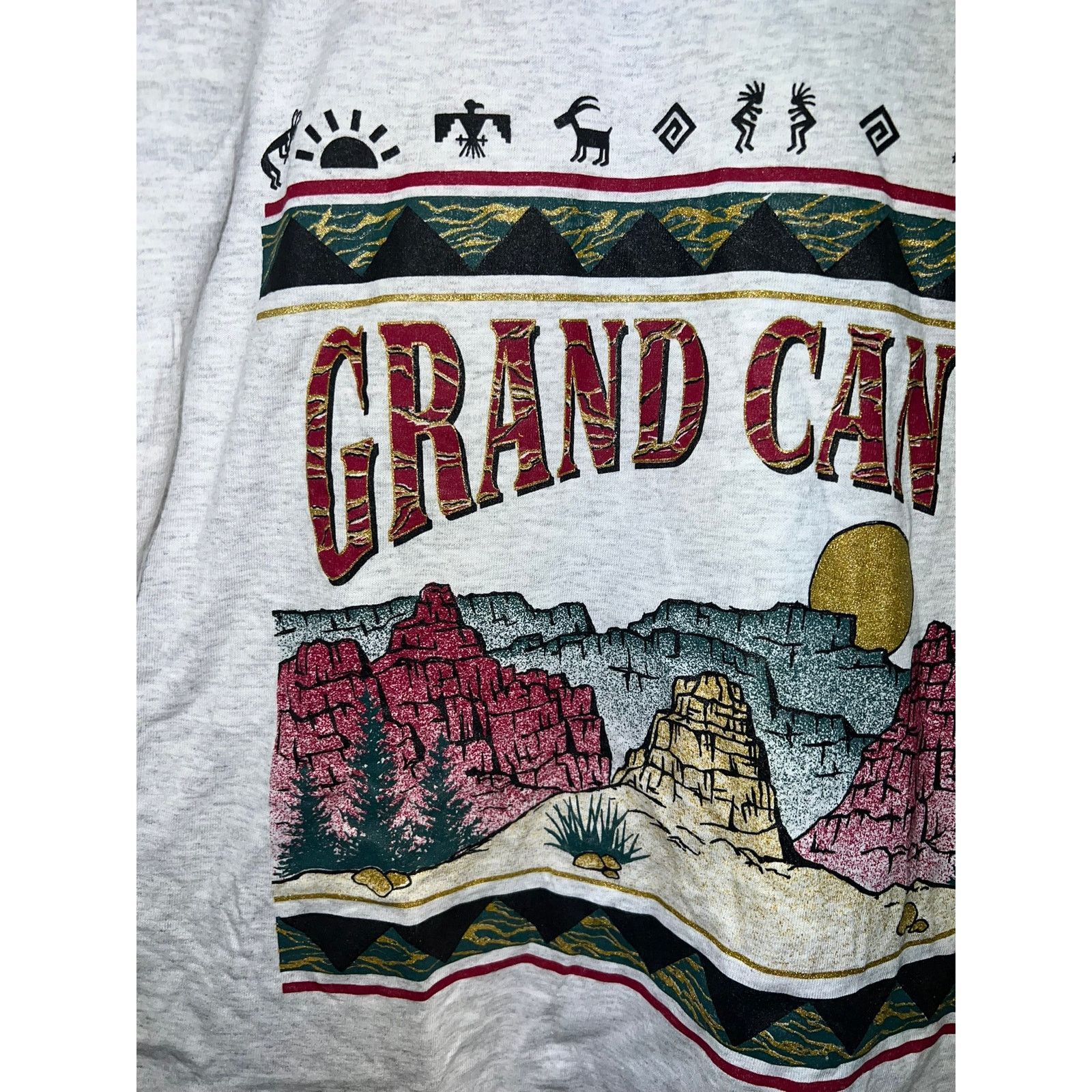 Signal Sport Vintage Nature Shirt Test Print Grand Canyon Yellowstone L Size US L / EU 52-54 / 3 - 3 Thumbnail