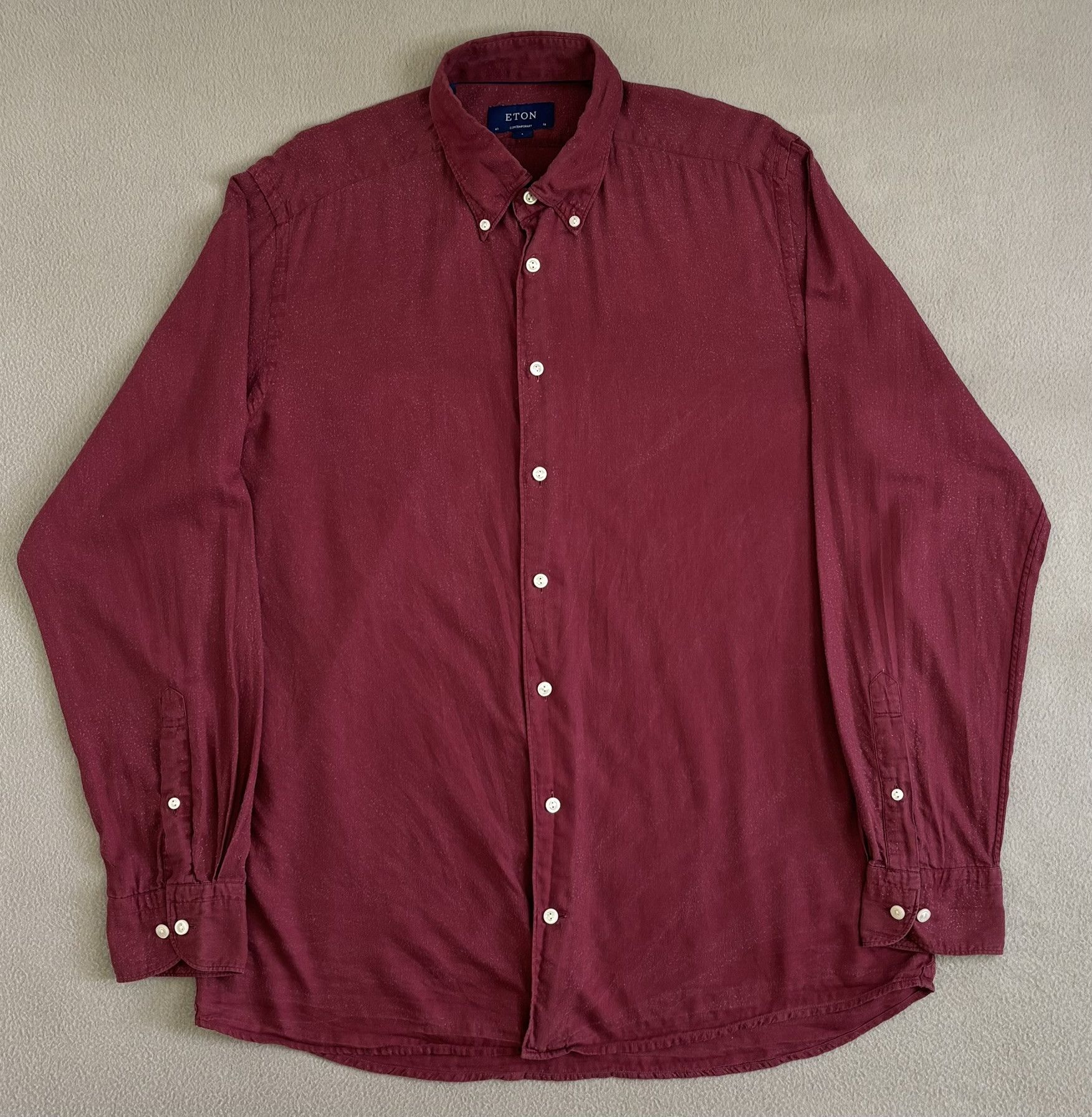 Eton Eton shirt Lyocell large Size US L / EU 52-54 / 3 - 5 Thumbnail