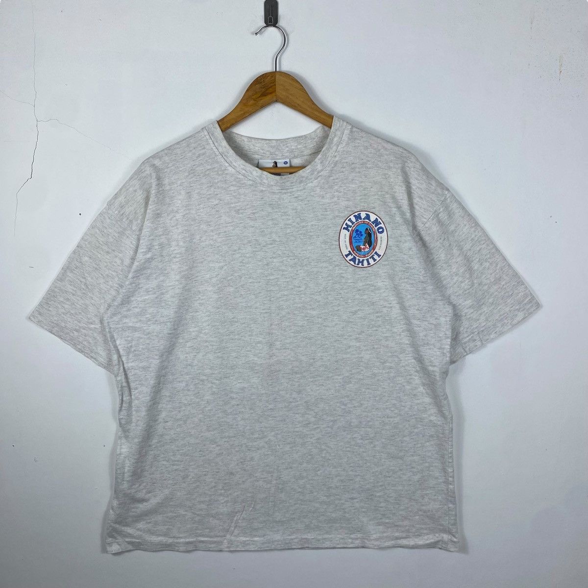 Vintage Vintage 90's HINANO TAHITI Beer Graphic Tee Shirt Size US XL / EU 56 / 4 - 4 Thumbnail