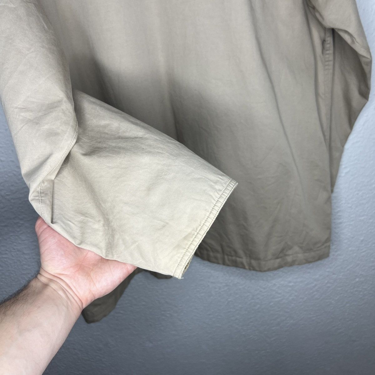 Barbour Barbour Beaufort Waxed Jacket Coat Beige A963 L/W Size US XL / EU 56 / 4 - 12 Thumbnail