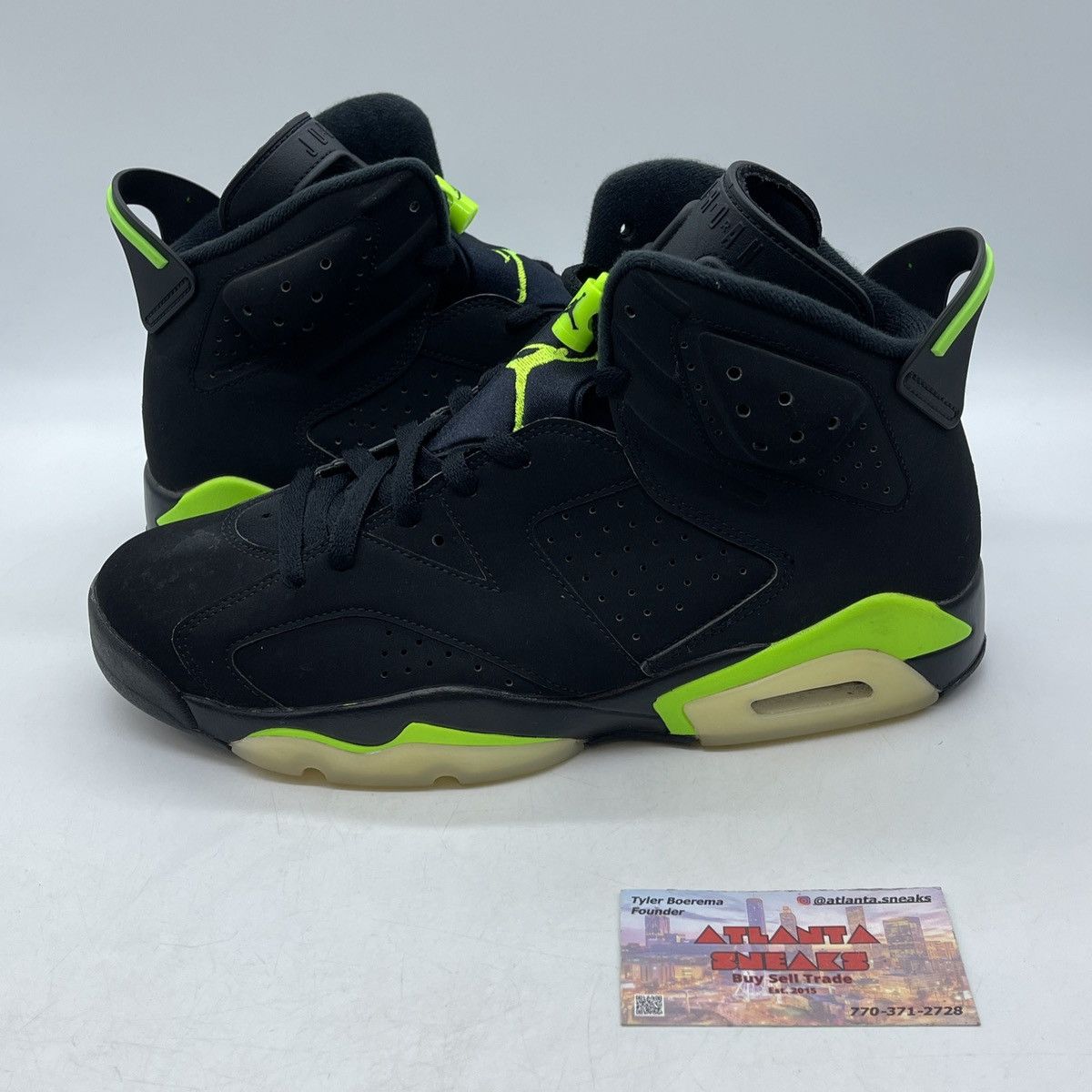 Jordan Brand Air Jordan 6 electric green Size US 10 / EU 43 - 1 Thumbnail