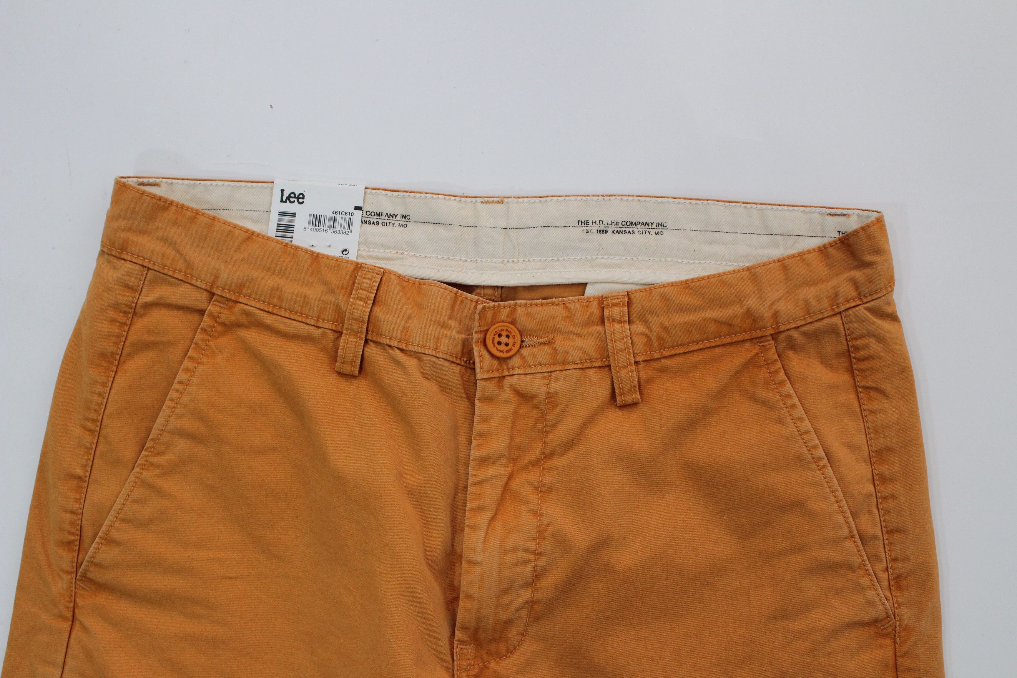 Lee Lee Chino Slim Pants Mens Size 30/34 Authentic New Vintage Size US 30 / EU 46 - 3 Thumbnail
