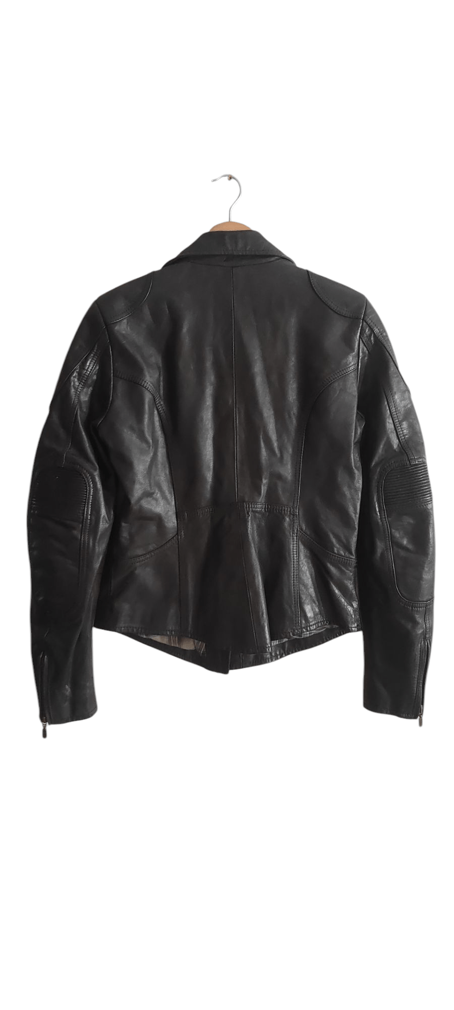 Belstaff Belstaff Leather Jacket Gold Label Black Biker Motorcycle Size S / US 4 / IT 40 - 2 Thumbnail