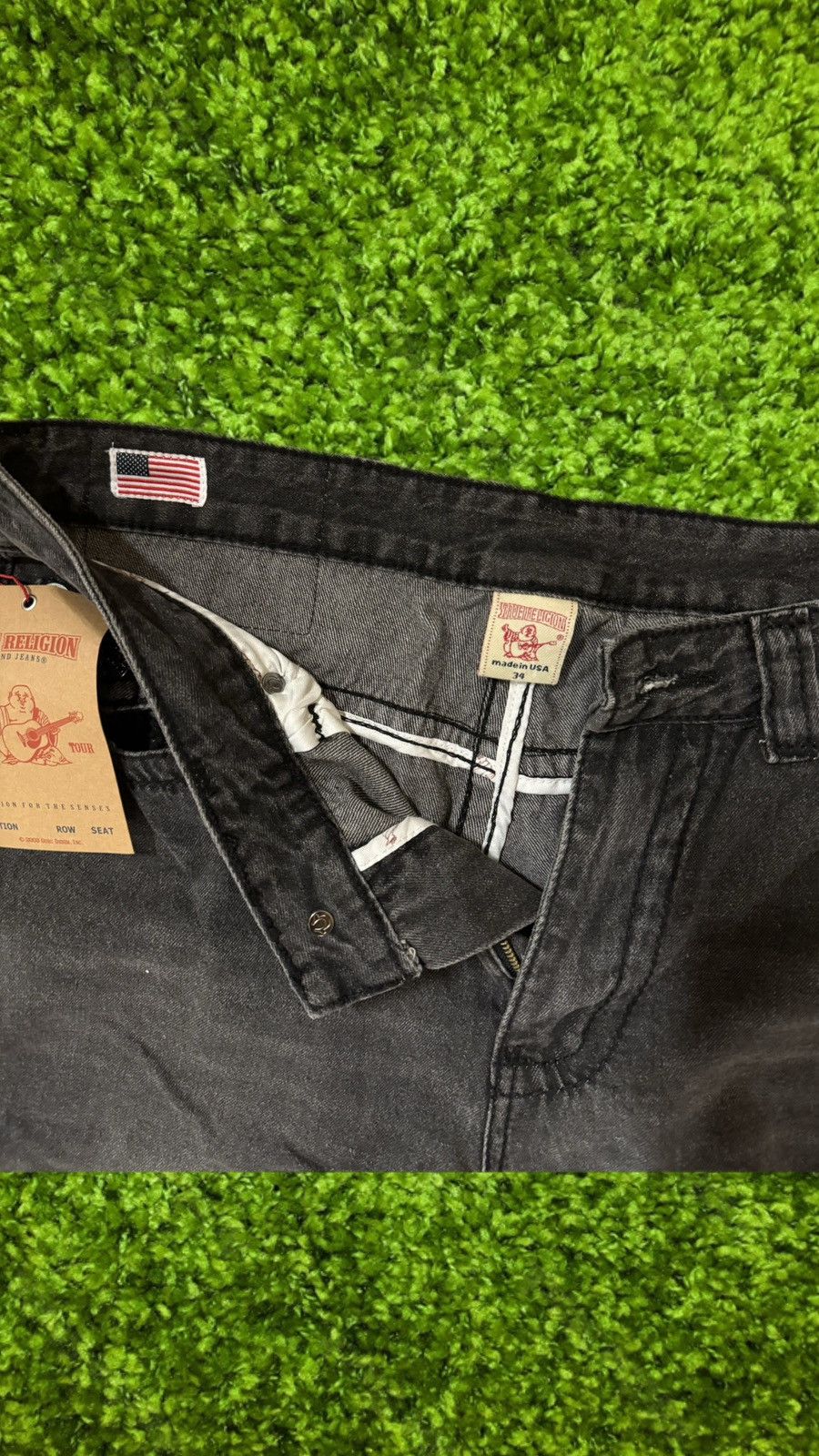 True Religion TRUE RELIGION GREY DENIM Size US 34 / EU 50 - 5 Thumbnail