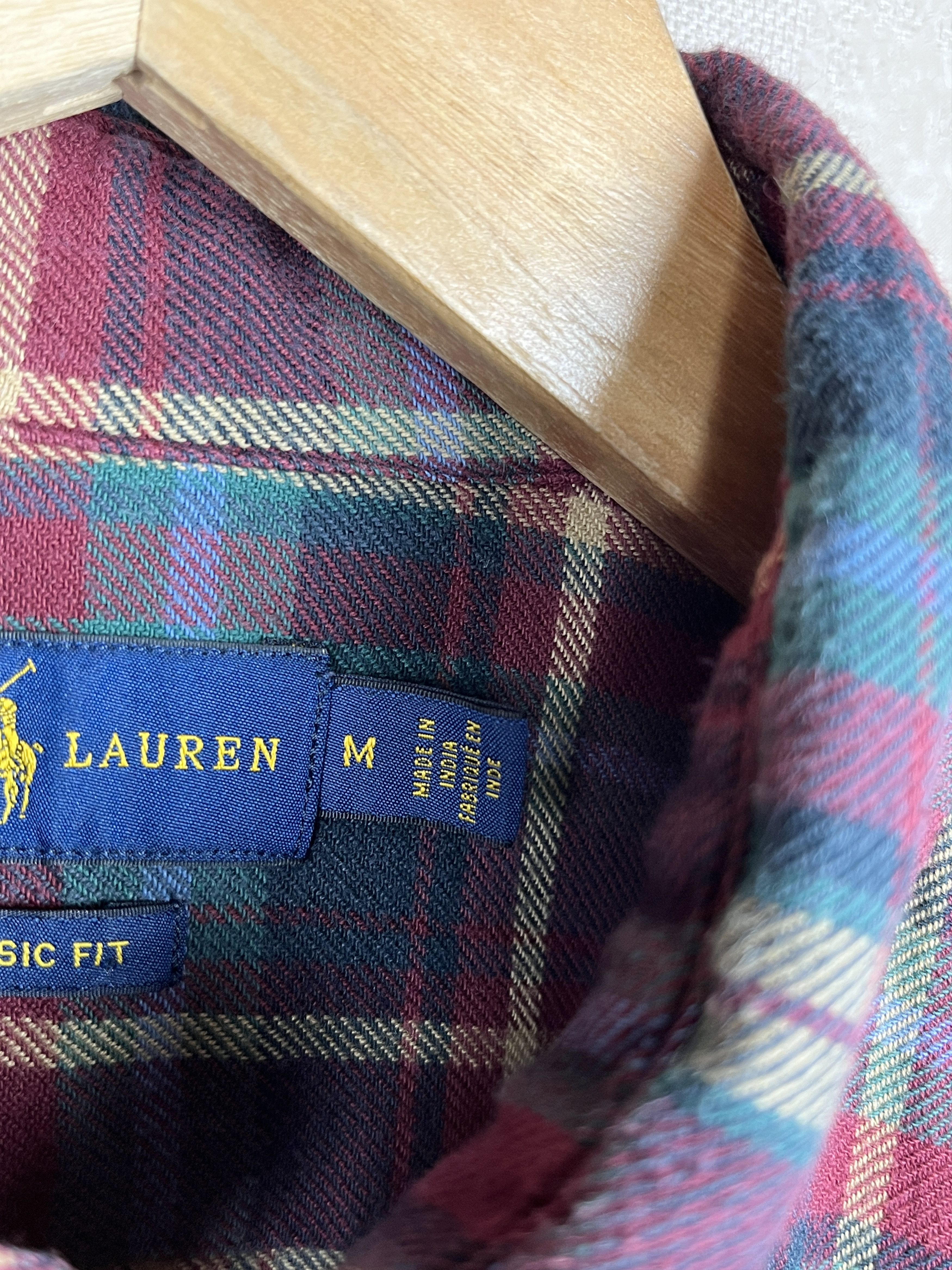 Ralph Lauren Ralph Lauren Check Plaid Flannel Long Sleeve Shirt Size S-M Size US M / EU 48-50 / 2 - 6 Thumbnail