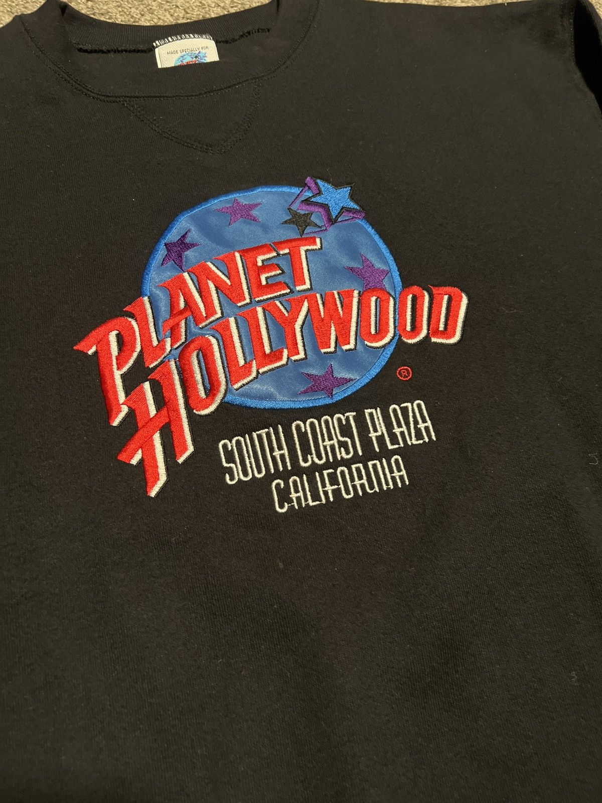 Planet Hollywood × Vintage Vintage Planet Hollywood Crewneck Size XL Size US XL / EU 56 / 4 - 2 Thumbnail