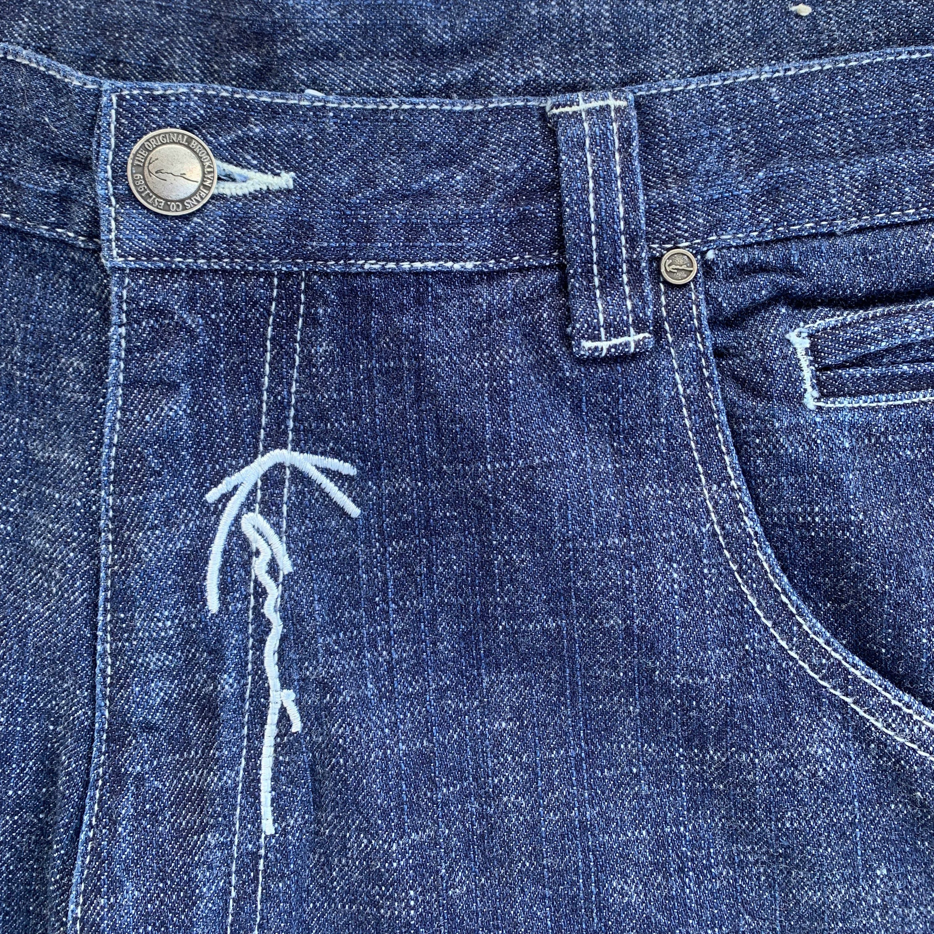 Karl Kani Vintage 90s KARL KANI Jeans Denim Pants Baggy Oversize Rap Size US 42 / EU 58 - 6 Thumbnail