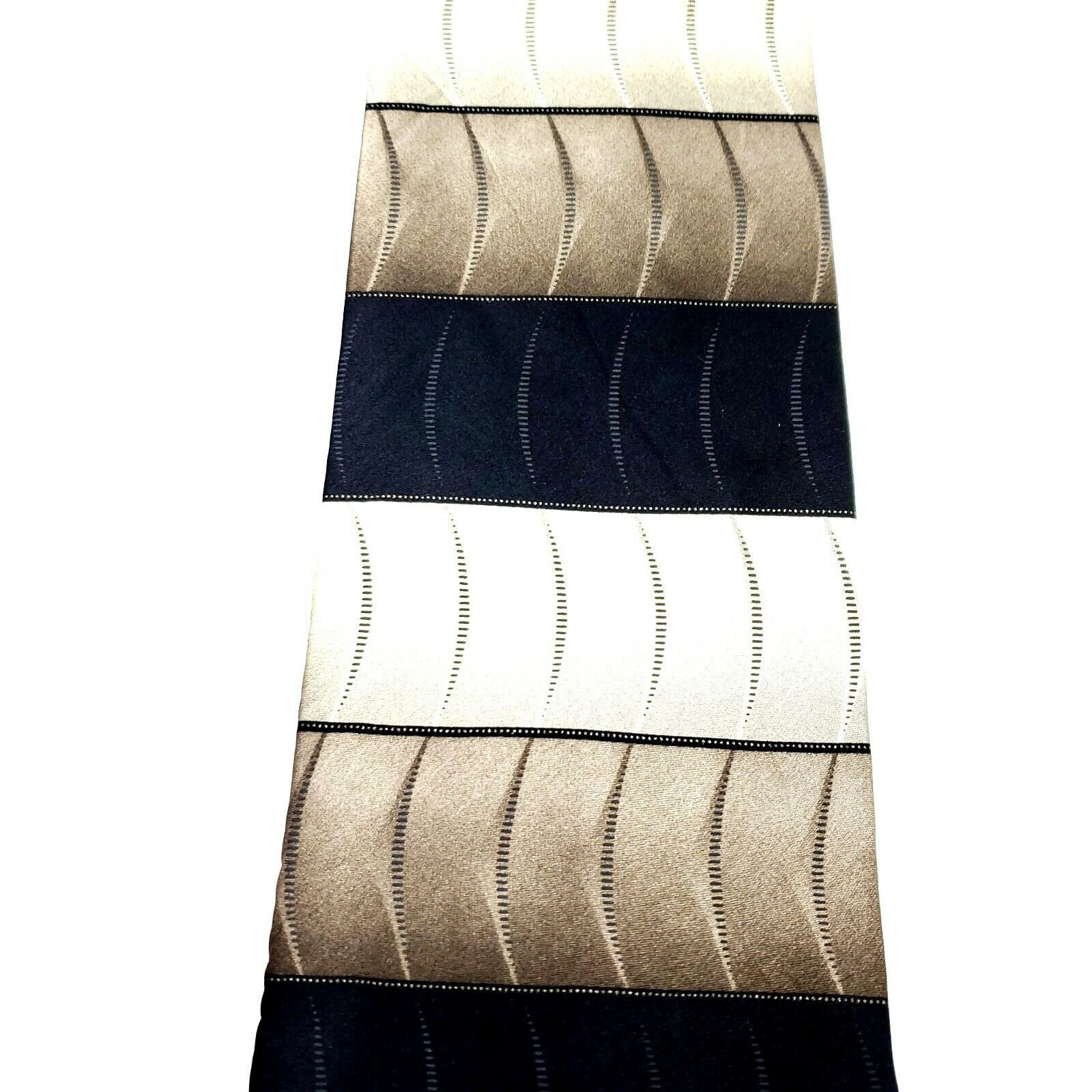 Covington Covington Silk Tie Black Tan Print Size ONE SIZE - 2 Thumbnail