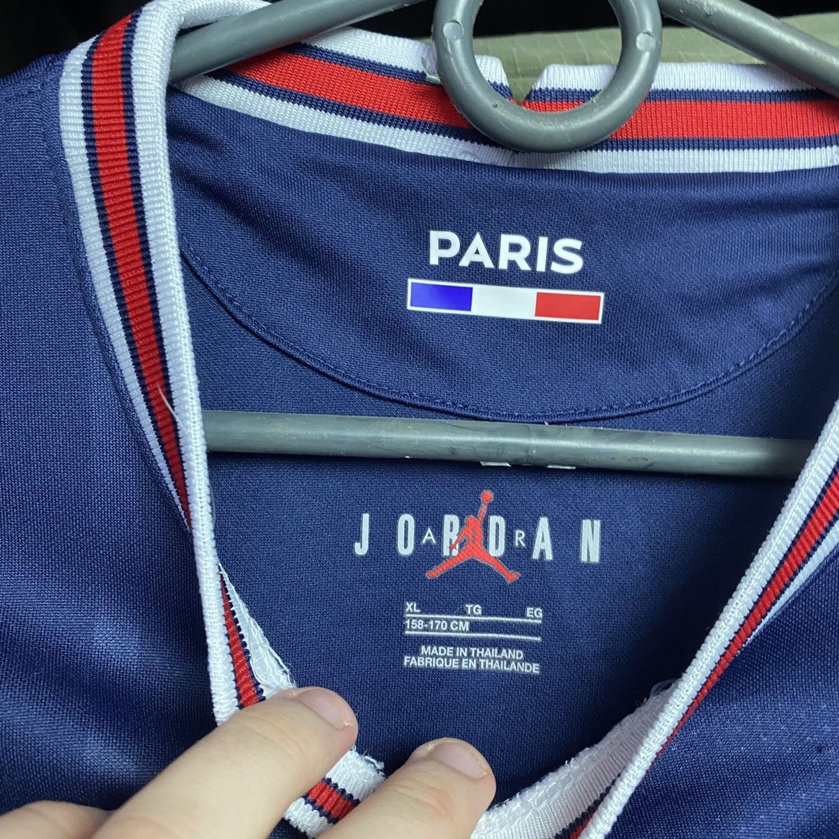 Jordan Brand Nike Jordan FC PSG Paris Saint Germain home soccer jersey Size US S / EU 44-46 / 1 - 8 Thumbnail