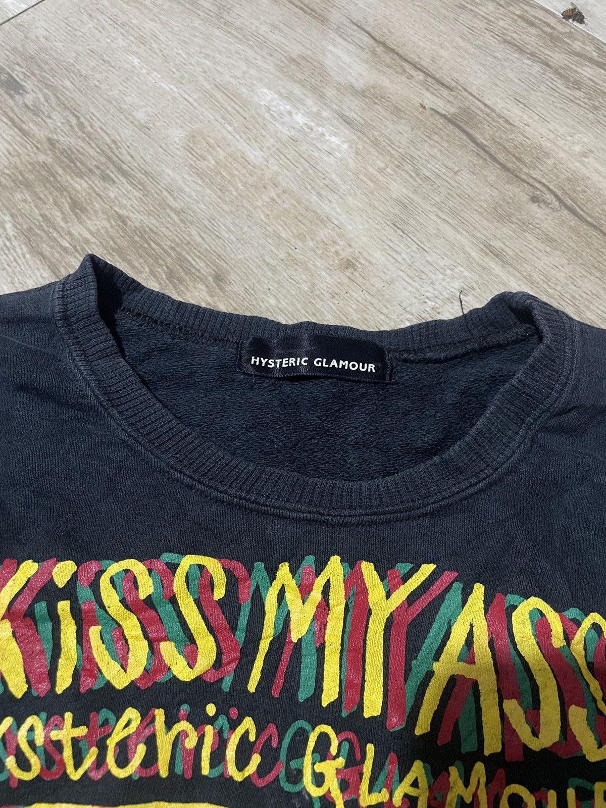 Hysteric Glamour 1990’s Hysteric Glamour - Kiss My Ass Sweathshirt Size US M / EU 48-50 / 2 - 7 Thumbnail