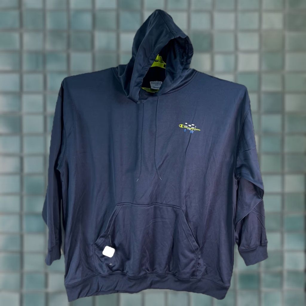 Champion Champion Sweatshirt Men’s 4 Xl Blue Hooded Graphic Pullover NWT Size US XXL / EU 58 / 5 - 1 Thumbnail
