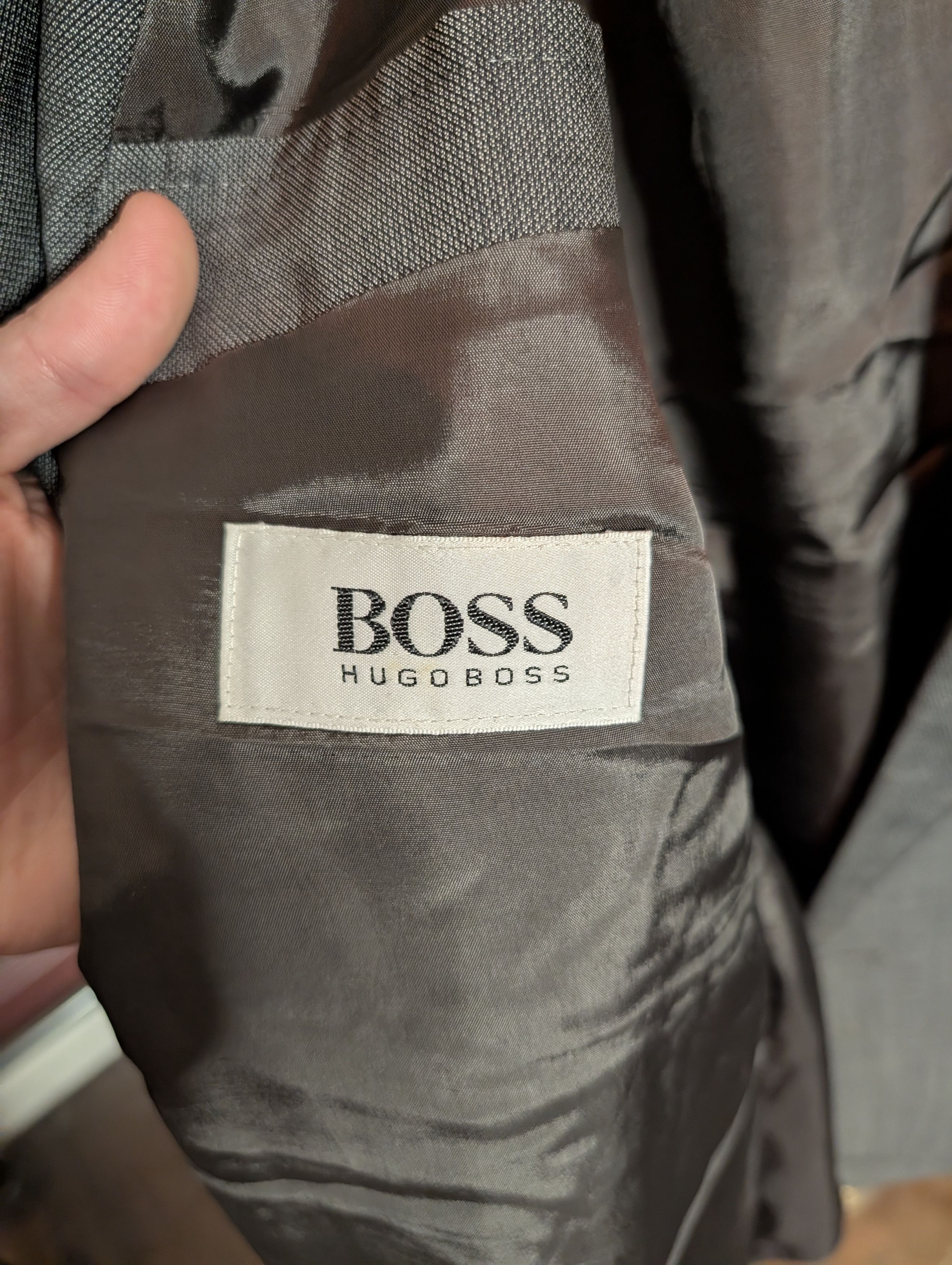 Hugo Boss Double Breasted Cerruti 1881 Superissimo 100s wool jacket Size 38S - 12 Thumbnail