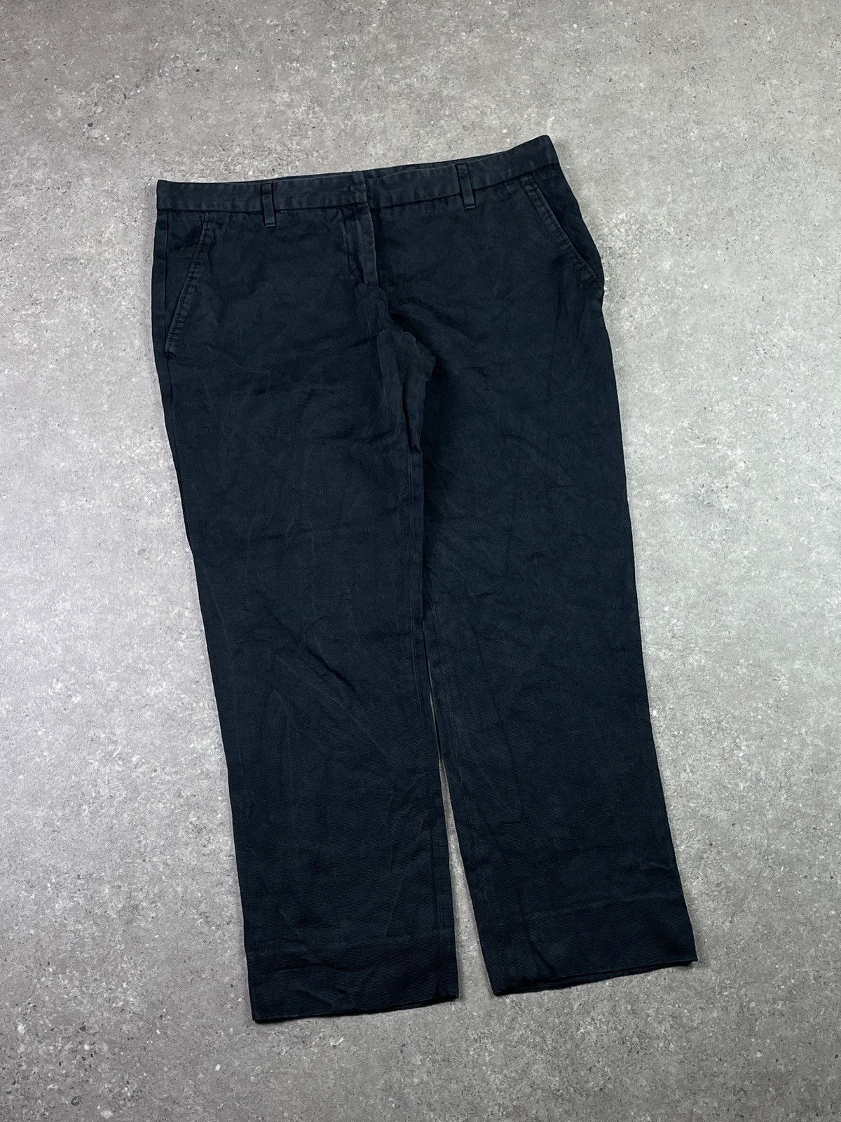 Miu Miu Miu Miu Flared Silk Pants Trousers Size 30" / US 8 / IT 44 - 1 Thumbnail