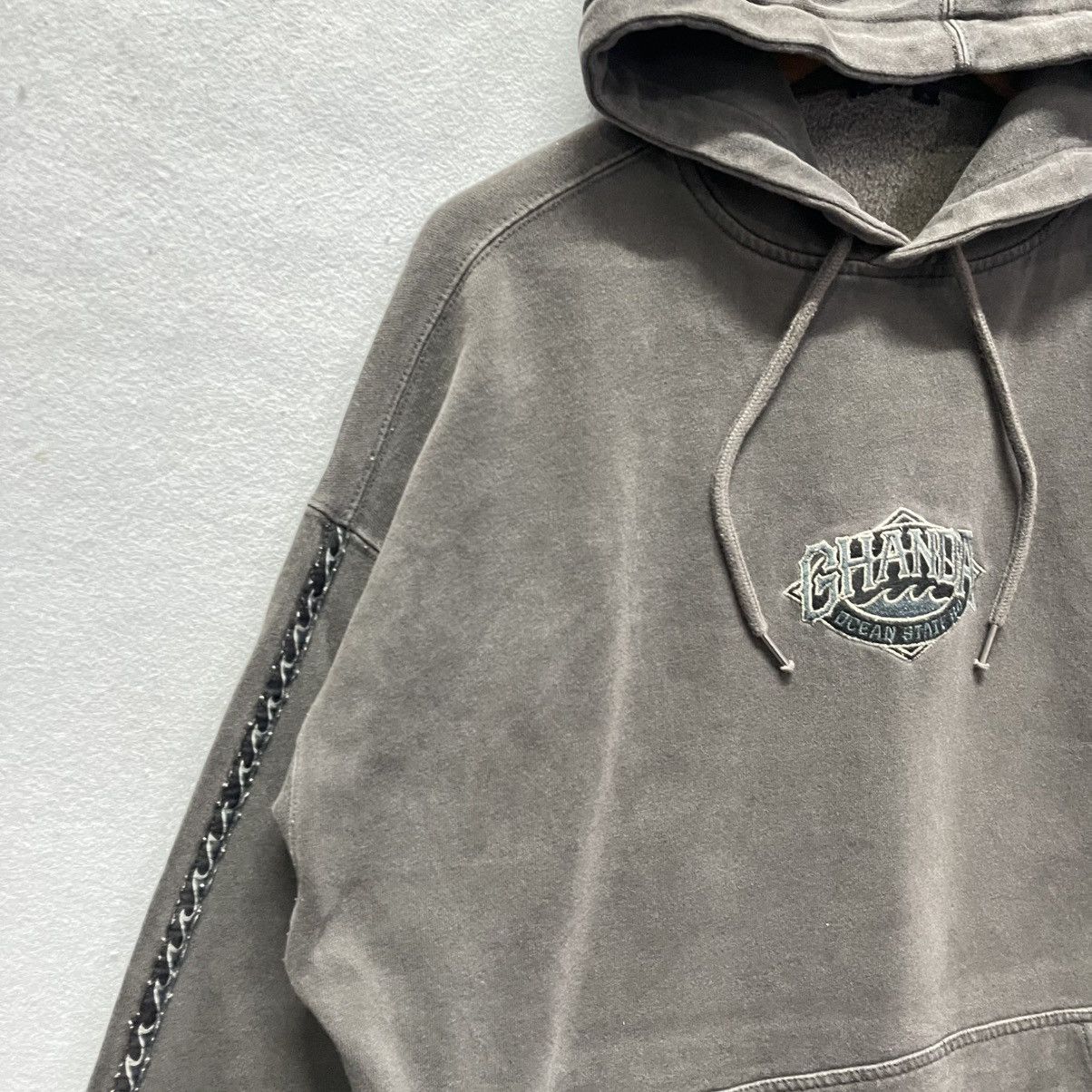 Vintage Ghanda 1984 Logo Embroidered Pullover Hoodie Size US S / EU 44-46 / 1 - 5 Thumbnail