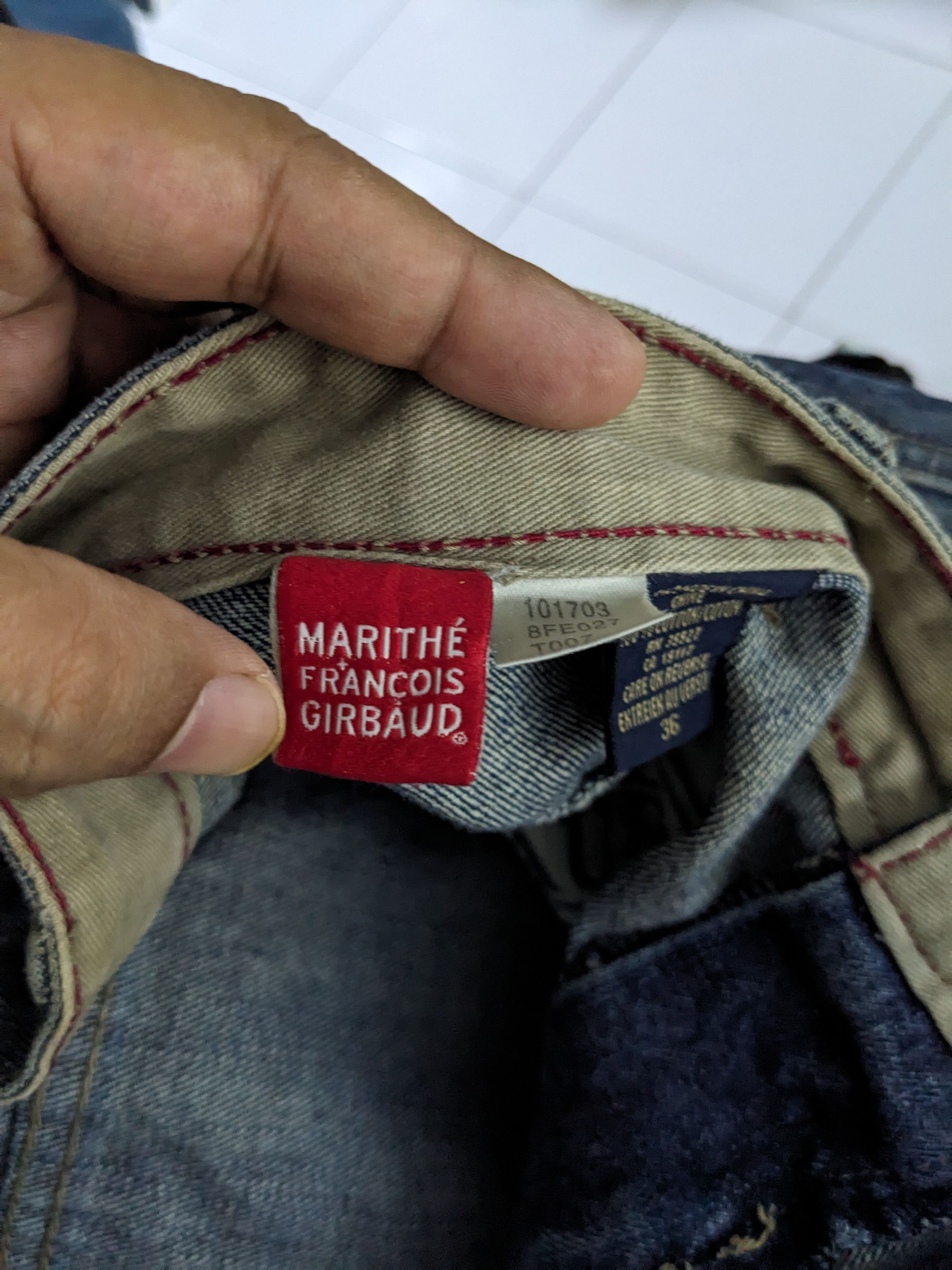 JNCO × Marithe + Francois Girbaud × Vintage Crazy Vintage Marithe Francious Girbaud Jorts Baggy Shorts Size US 36 / EU 52 - 12 Thumbnail