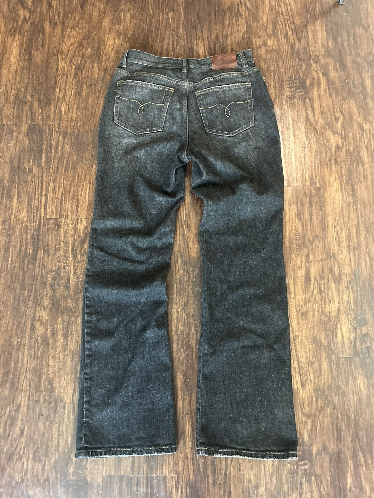 Lauren Ralph Lauren Lauren Ralph Lauren Patch Work Embroidered Bootcut Jeans Size 30" / US 8 / IT 44 - 8 Thumbnail