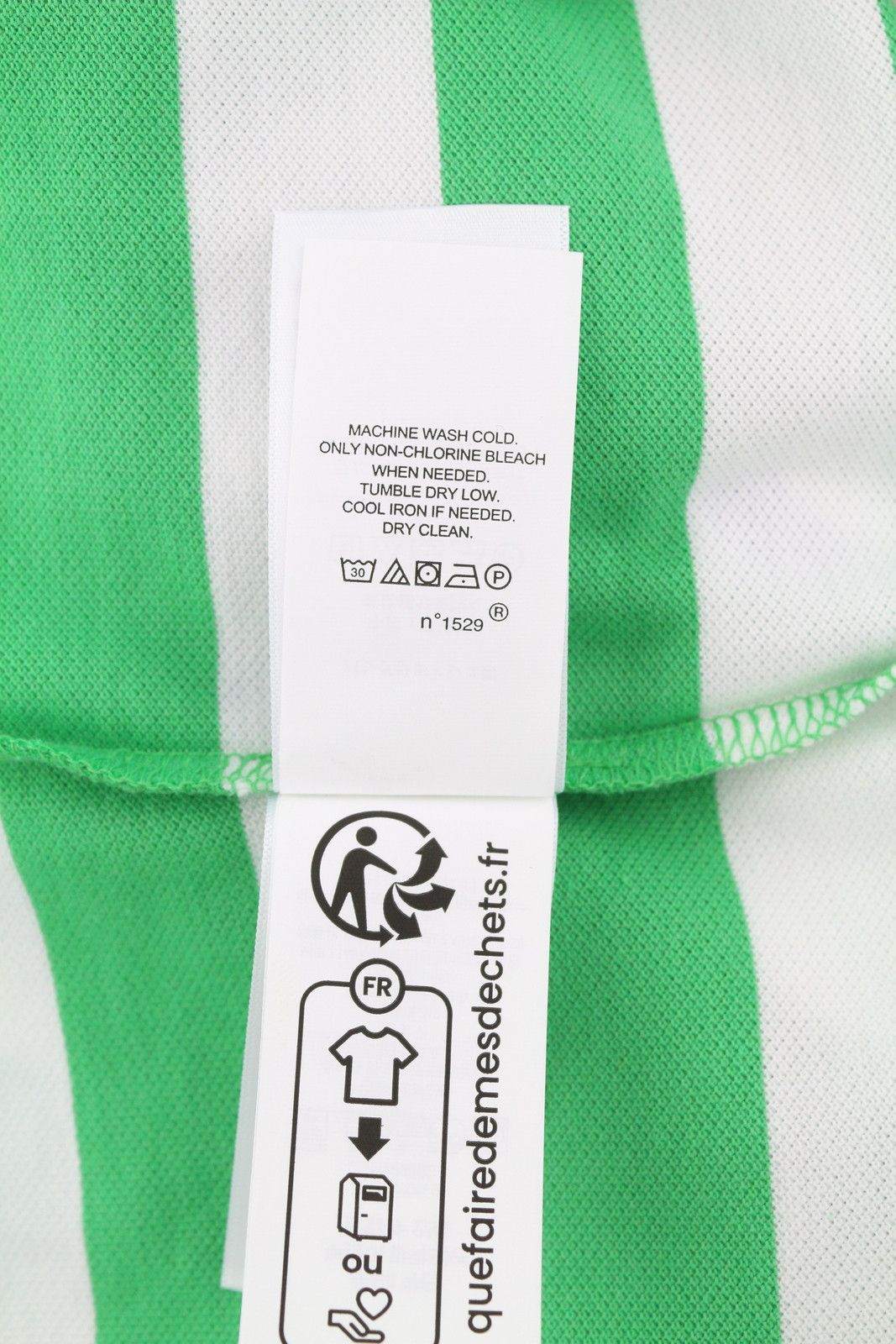 Polo Ralph Lauren CUSTOM SLIM FIT S Green Striped Polo Neck T-Shirt 84563 Size US S / EU 44-46 / 1 - 9 Thumbnail