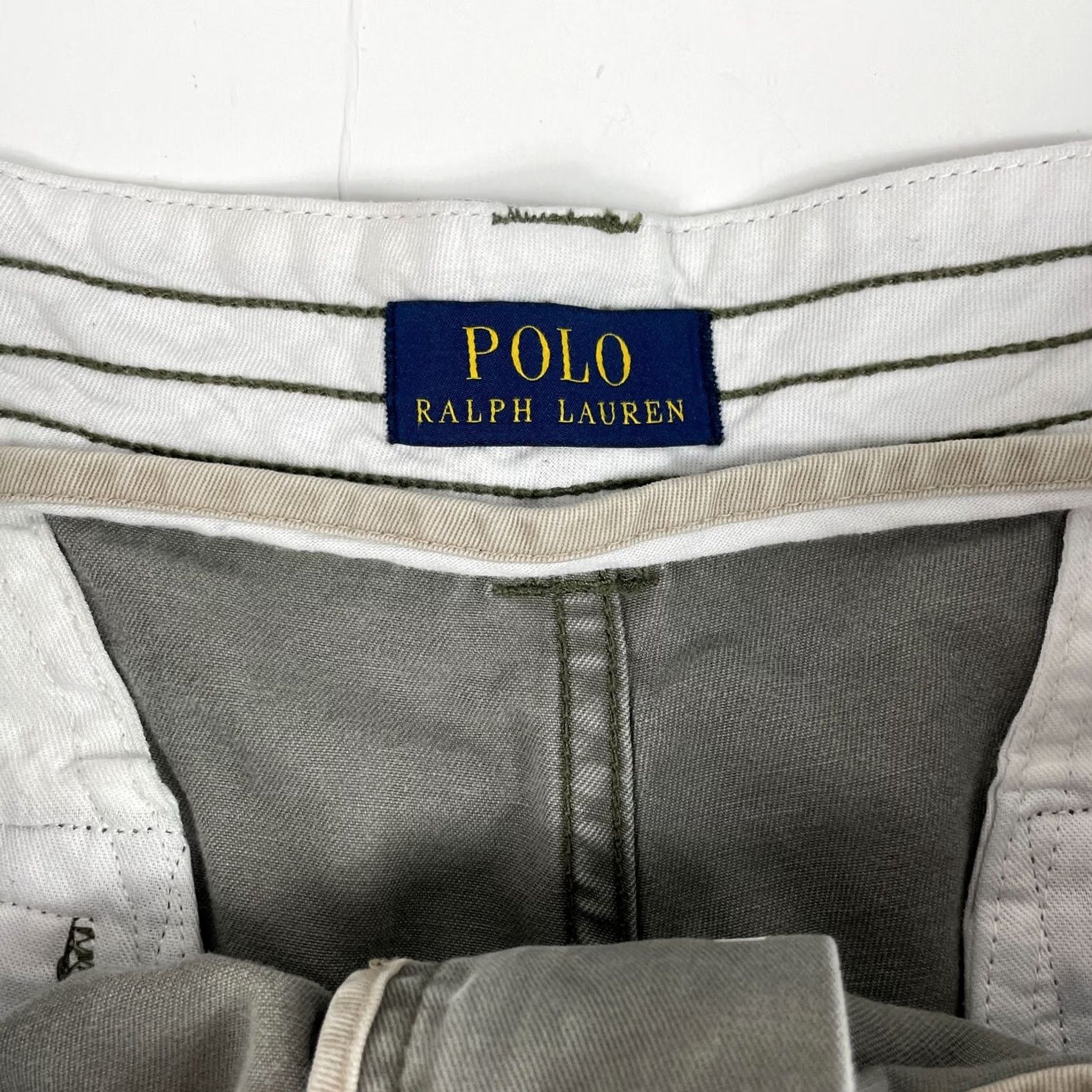 Polo Ralph Lauren Polo Ralph Lauren Shorts Mens 38 Green Cargo Relaxed Fit Outdoors Work Wear Size US M / EU 48-50 / 2 - 6 Thumbnail