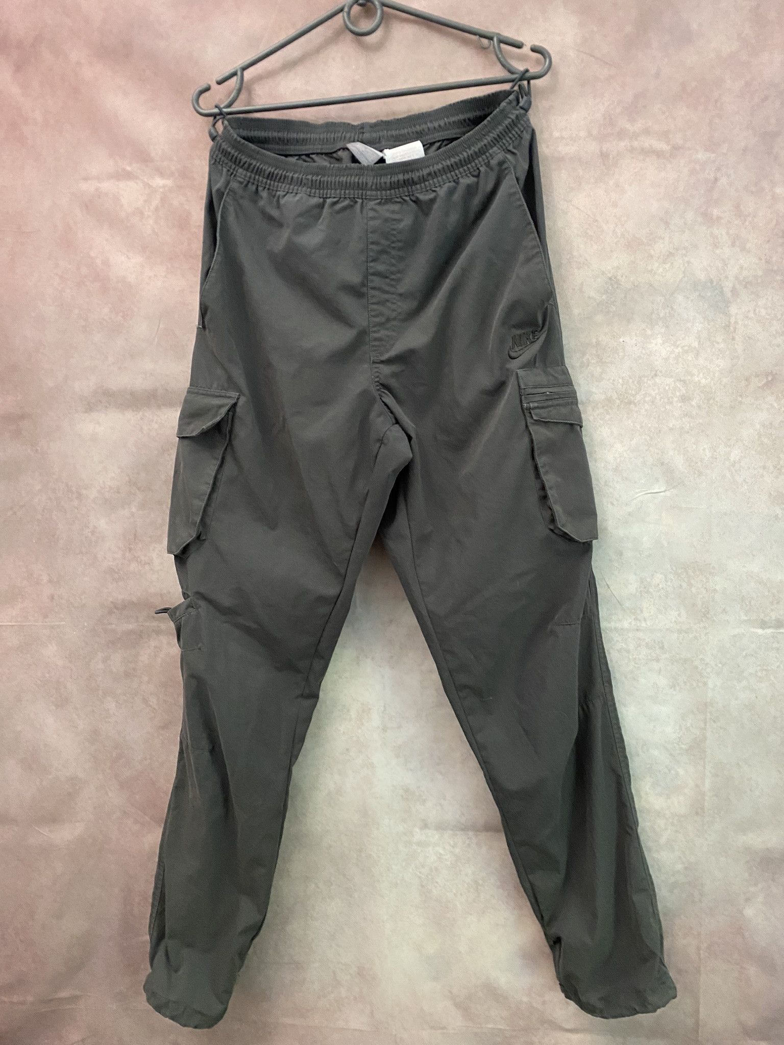 Nike × Vintage Nike Cargo Pants Vintage Gray Size US 30 / EU 46 - 1 Thumbnail