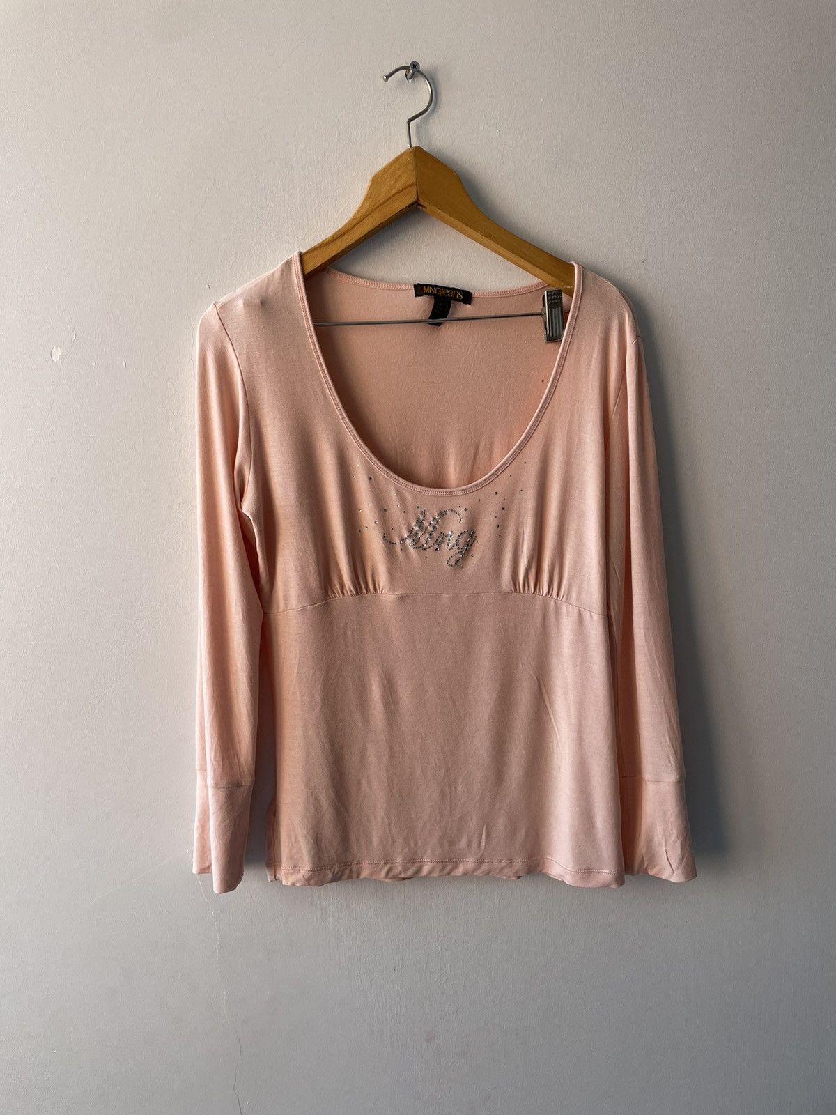 Vintage y2k mng blouse Size L / US 10 / IT 46 - 3 Thumbnail