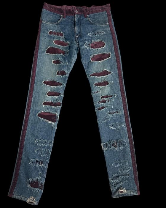 Undercover AW02 Undercover Velvet Crash Denim | Grailed