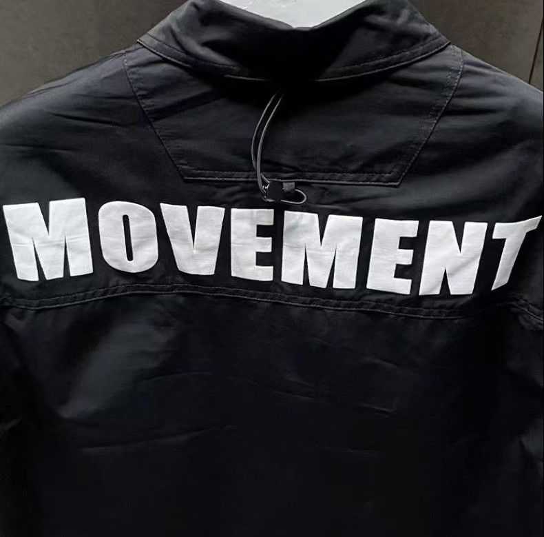 Vintage Black Utility Cargo Jacket with NOTDO Graphic Size US M / EU 48-50 / 2 - 3 Thumbnail