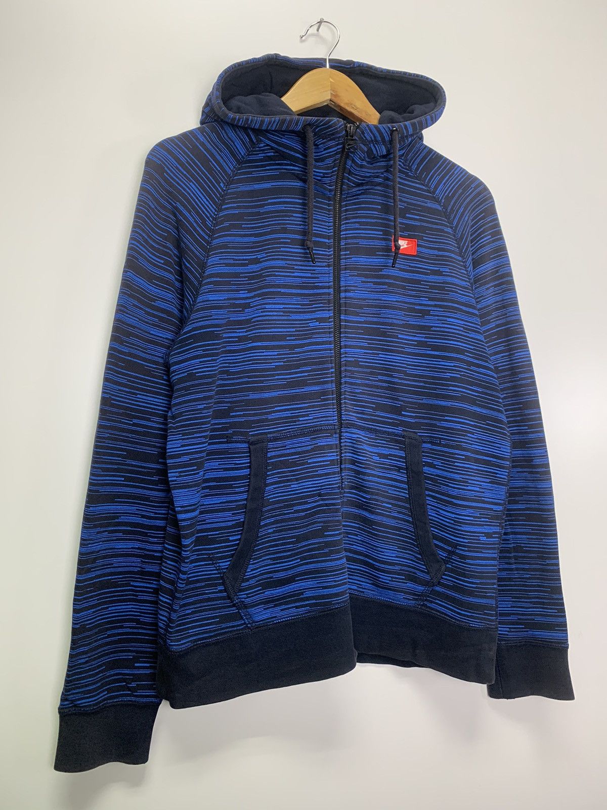 Nike × Vintage Nike zip up Hoodie Size US L / EU 52-54 / 3 - 5 Thumbnail