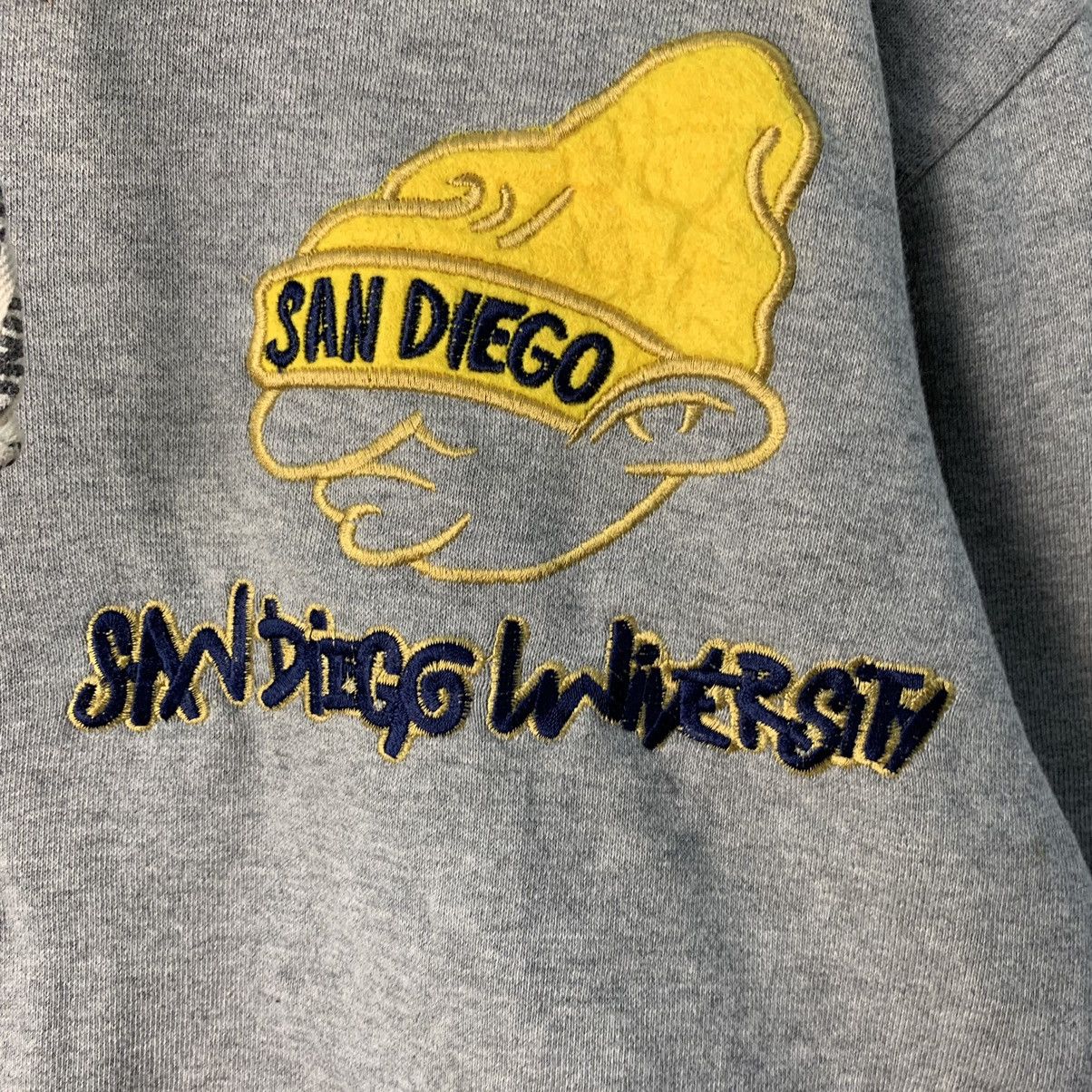 Vintage San Diego University Sweatshirt College Jumper | XL Size Size US XL / EU 56 / 4 - 4 Thumbnail