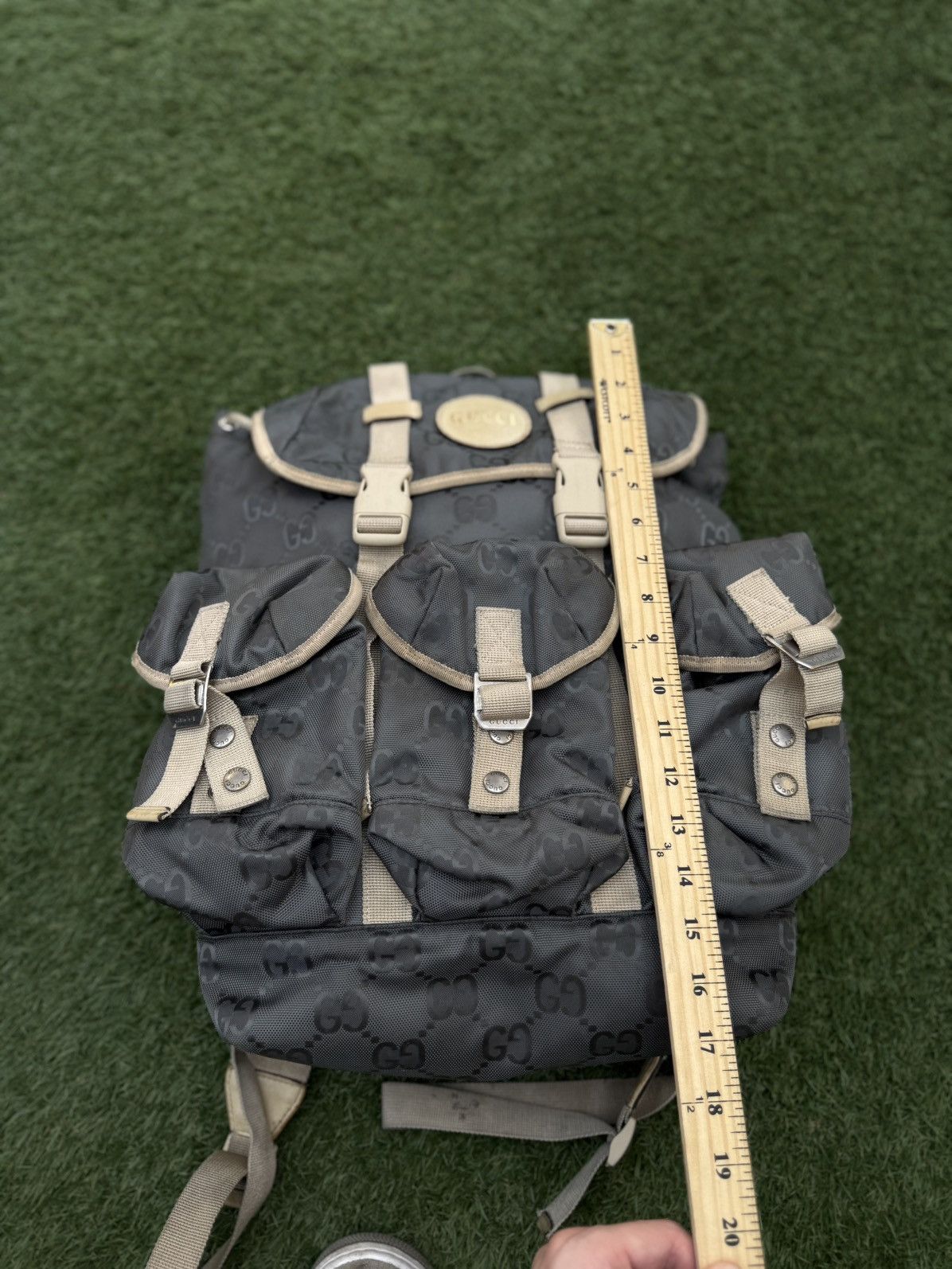 Gucci Gucci Grey Off The Grid Backpack $2220 Retail Size ONE SIZE - 24 Thumbnail