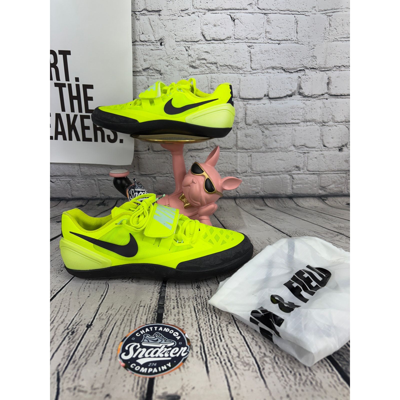 Nike Nike Zoom Rotational 6 Track Throwing Shoes Mens 9 Shot Put Size US 9 / EU 42 - 1 Thumbnail