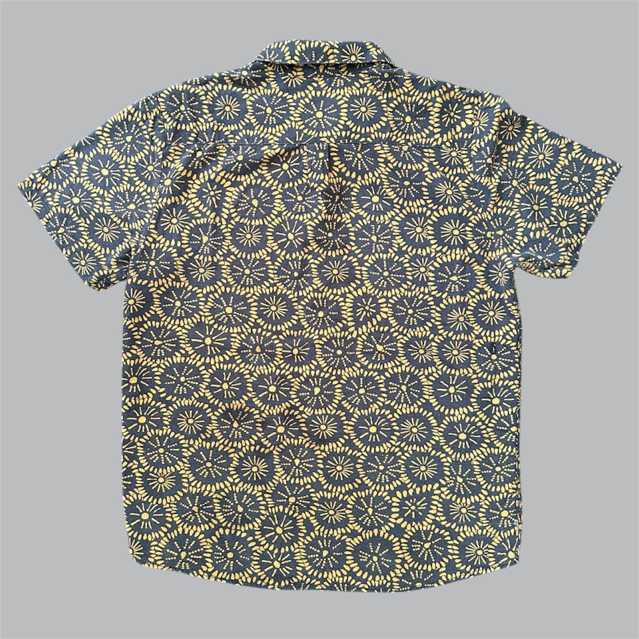Volcom Volcom Short-Sleeve Shirt - Mustard & Black Pattern - XL Size US XL / EU 56 / 4 - 2 Thumbnail