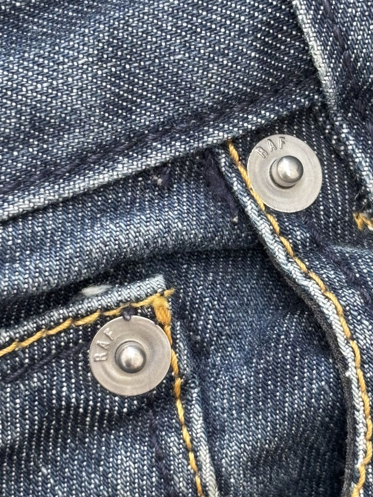 Raf Simons RAF Raw Indigo Denim Jeans Size US 29 - 8 Thumbnail