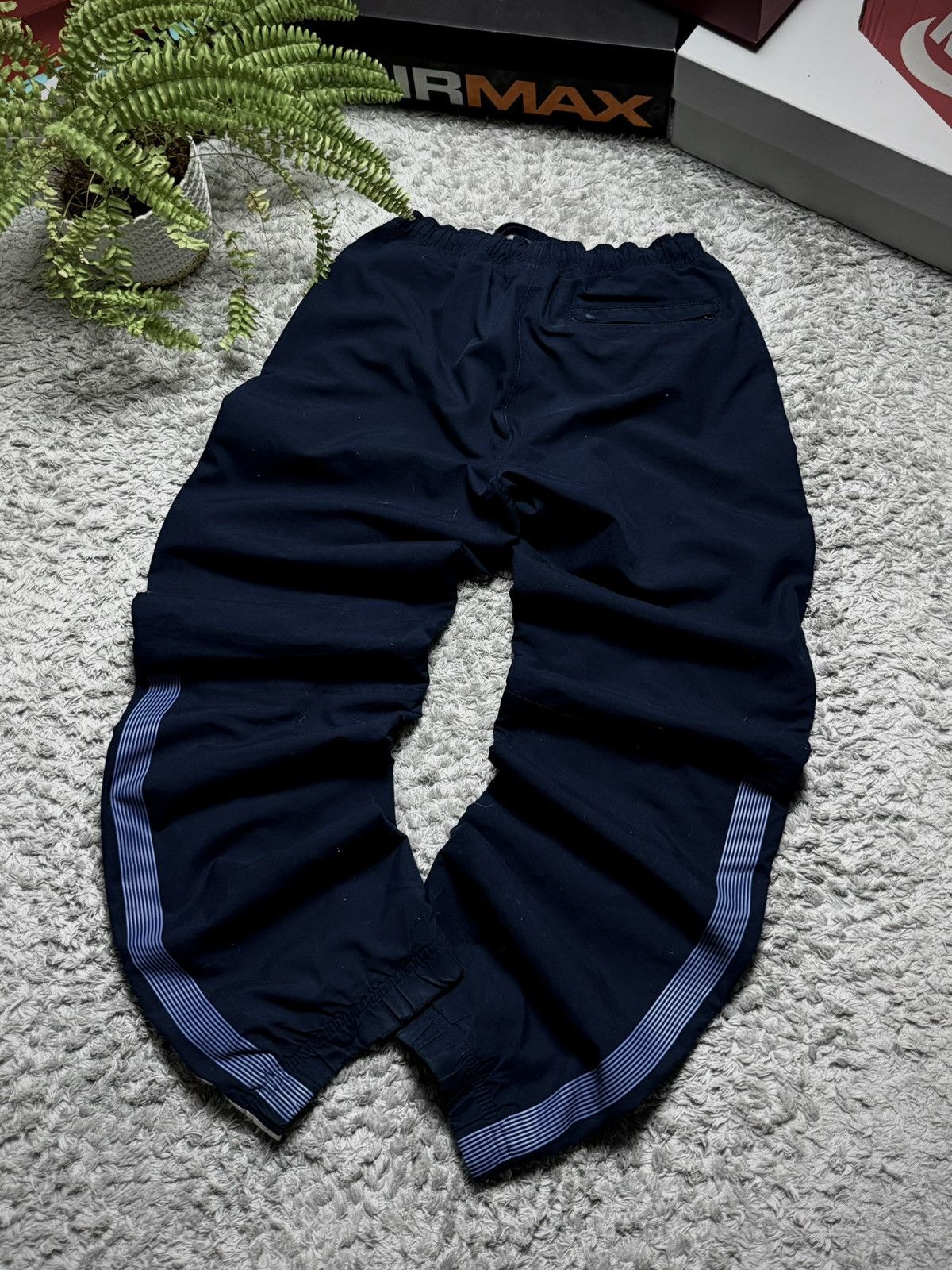 Nike 00s Nike Vintage Pants Rare Nylon Drill Streetwear Y2k Size US 31 - 5 Thumbnail