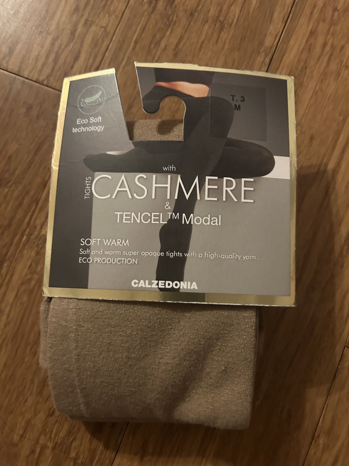 Calzedonia Calzedonia Opaque Matte Cashmere and Modal Tights Nude Camel Size ONE SIZE - 2 Thumbnail