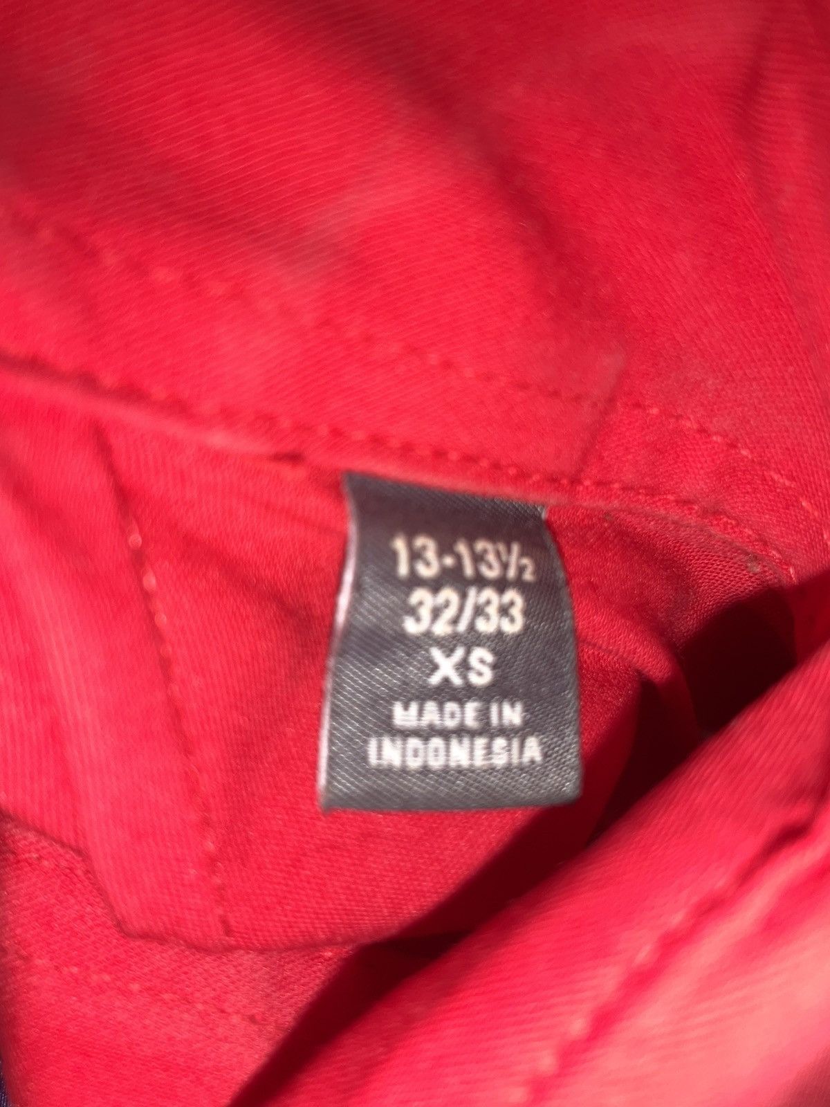Other × Vintage Red Van Heusen Slim Fit Button Up XS Size 36S - 4 Thumbnail