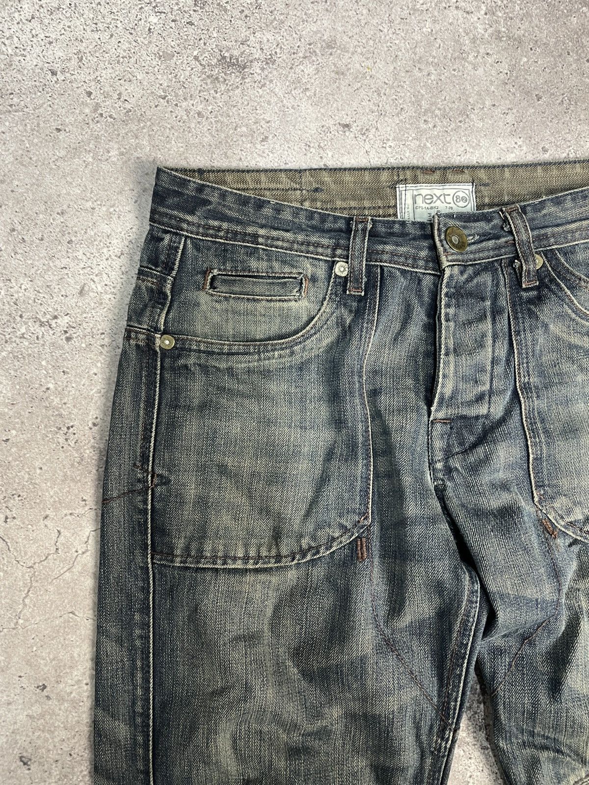 Other Vintage G-Star Raw Denim Jeans Embroidered Big Logo Y2K Size US 32 / EU 48 - 5 Thumbnail