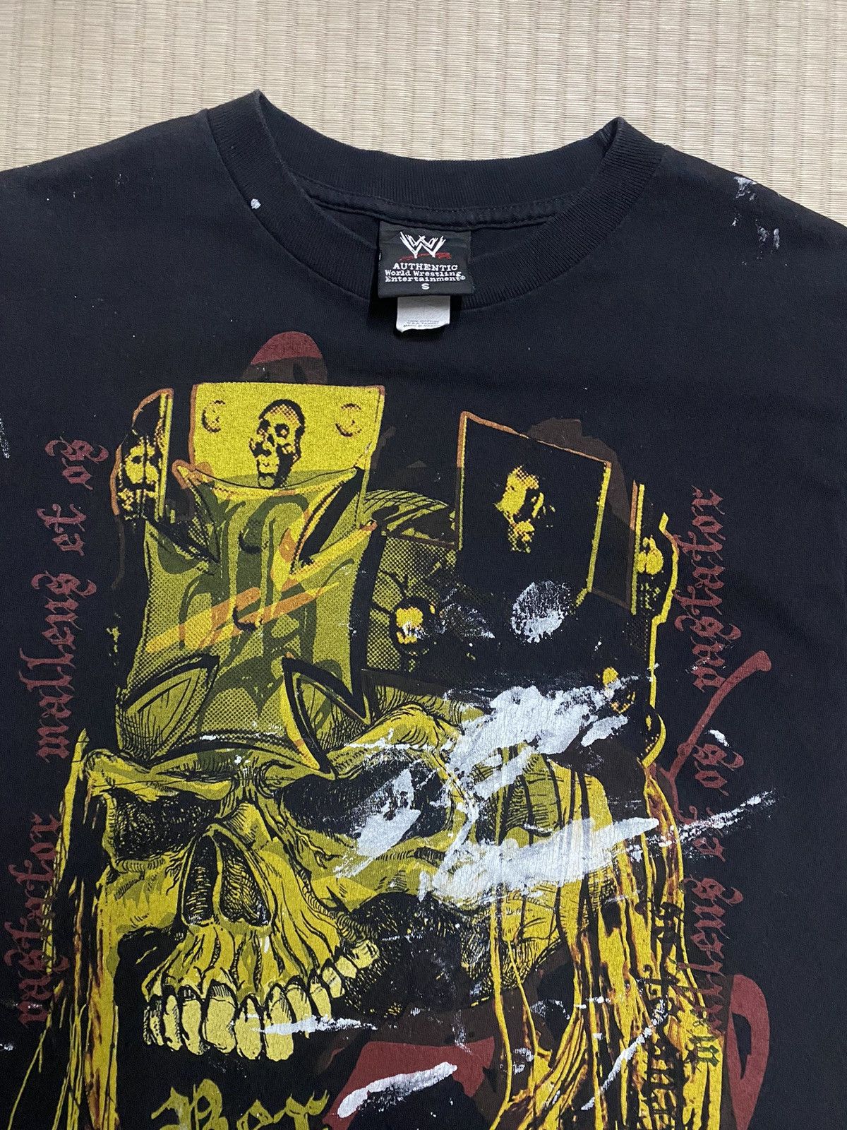 WWE Vintage Rare Triple H Rex Cranium WWE T-Shirt Size US S / EU 44-46 / 1 - 3 Thumbnail