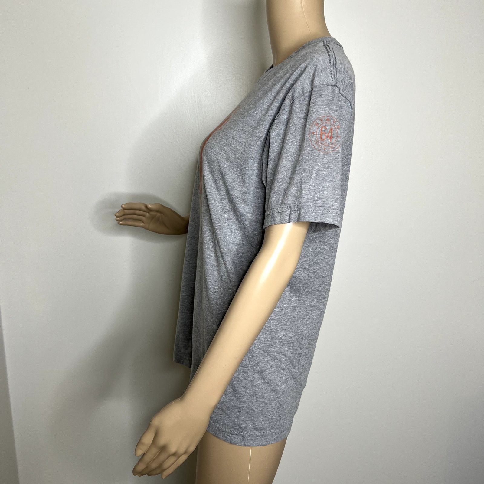 Next Level Apparel New England Drink Local Gray Short Sleeve Tee Size S / US 4 / IT 40 - 2 Thumbnail