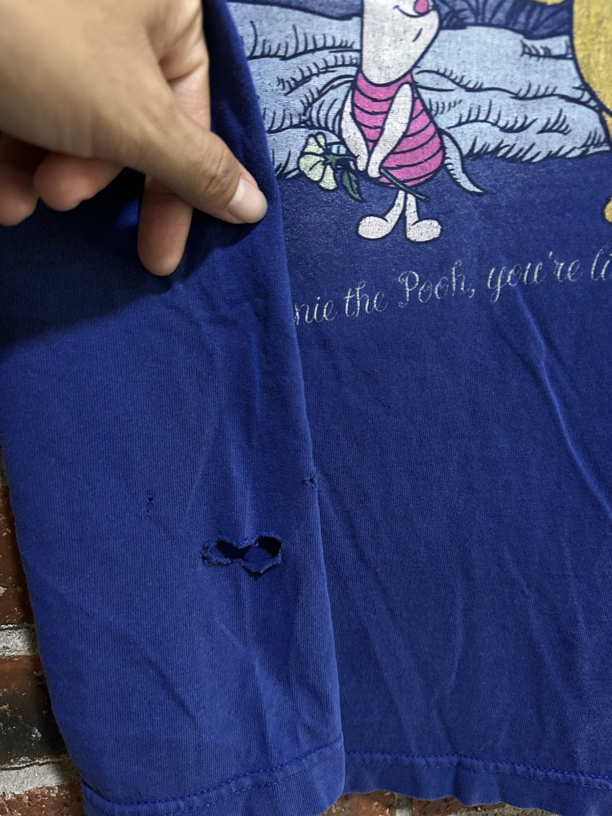 Disney × Vintage Vintage Disney Winnie The Pooh Faded Tee Size US L / EU 52-54 / 3 - 4 Thumbnail