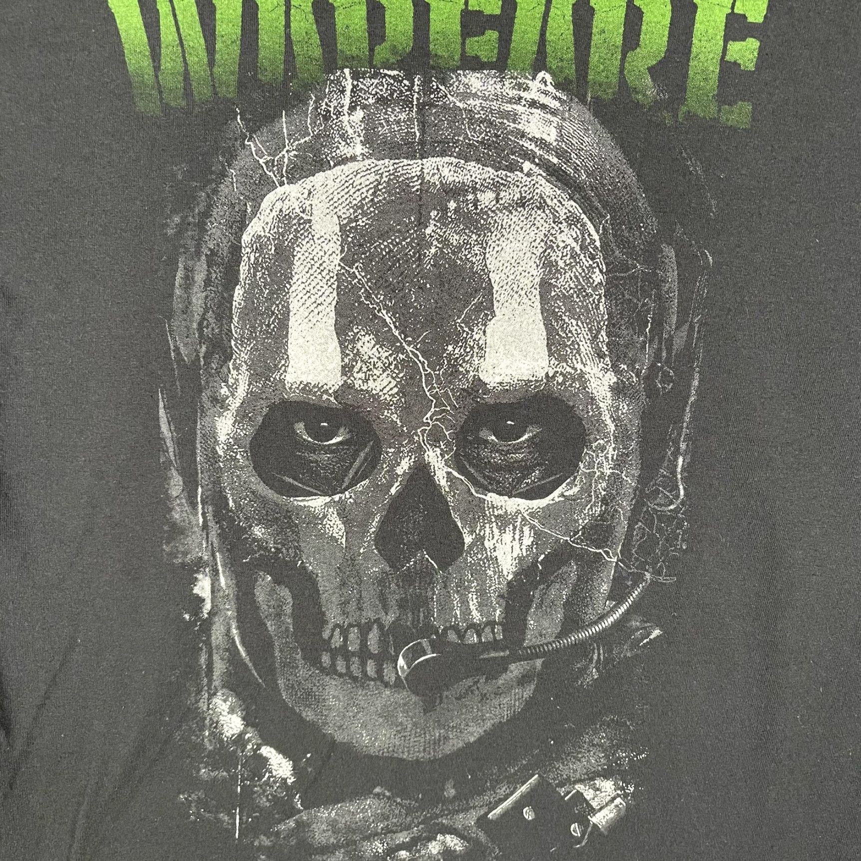 Gildan Gildan Shirt Mens M Black Warfare Skull Ghost Graphic Warrior Culture Tee Size US M / EU 48-50 / 2 - 3 Thumbnail