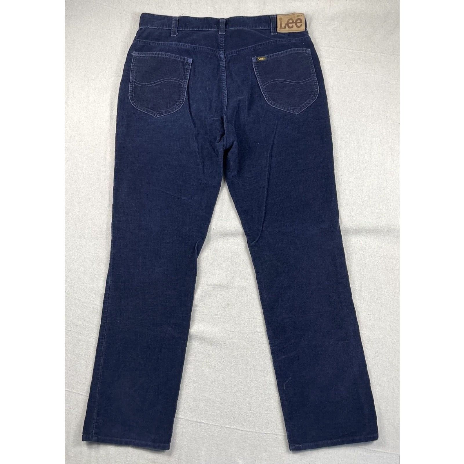 Lee VINTAGE Lee Riders Corduroy Pants 36x32 Blue Union USA Made Mens Workwear Size US 36 / EU 52 - 2 Thumbnail