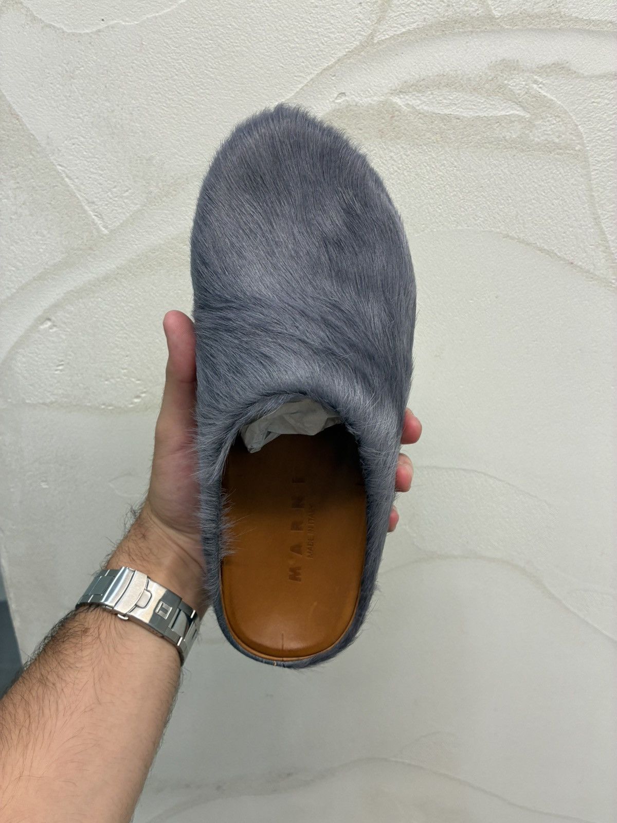 Marni Marni Grey Fussbett Sabot Size US 8 / EU 41 - 5 Thumbnail