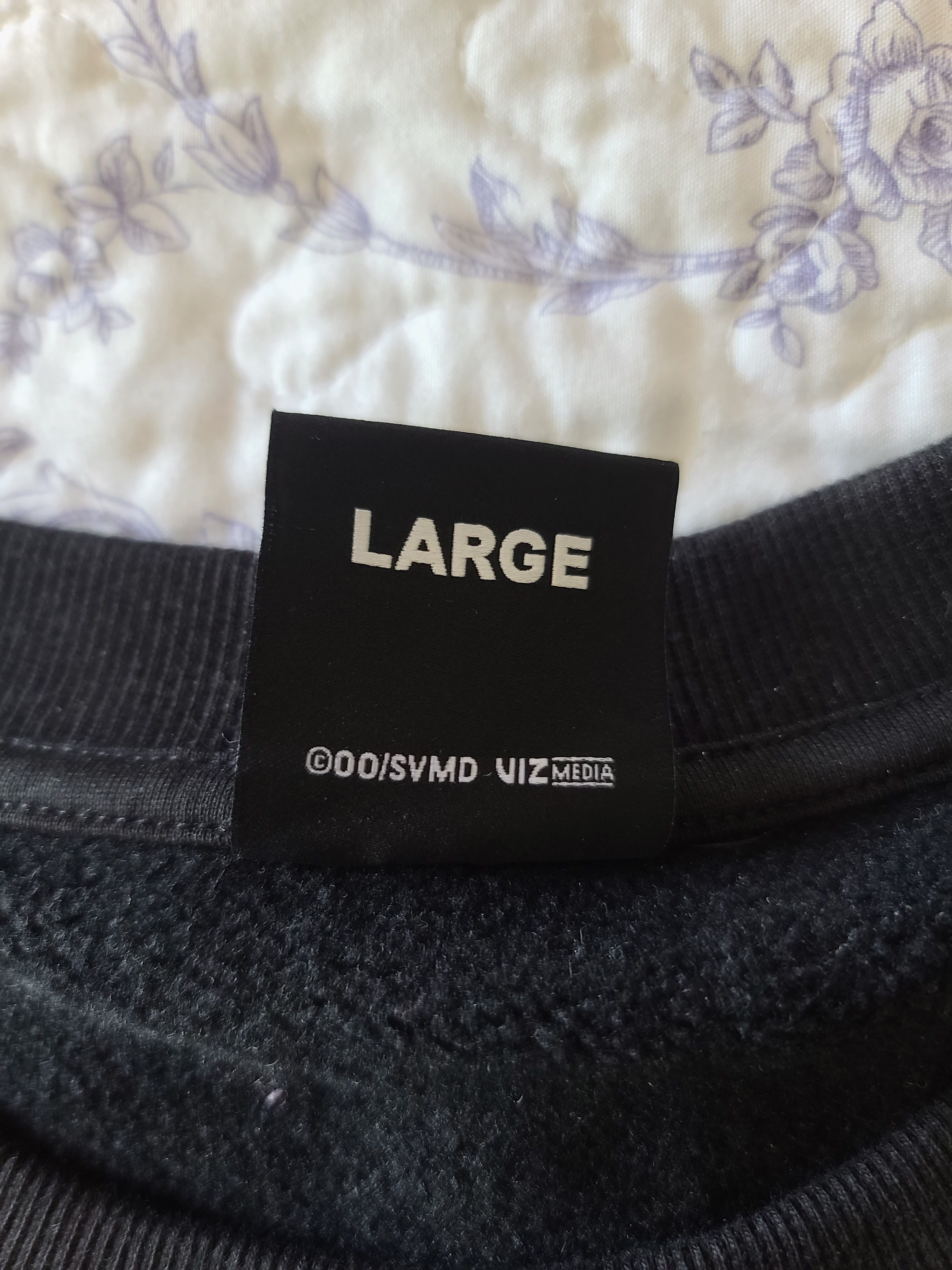 Revenge (L) Revenge x Death Note LUMINOUS CREWNECK BLACK Size US L / EU 52-54 / 3 - 5 Thumbnail