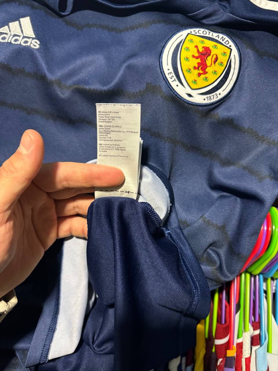 Adidas × Vintage Vintage Scotland National Team 2020 Adidas Soccer Jersey Size US M / EU 48-50 / 2 - 15 Thumbnail