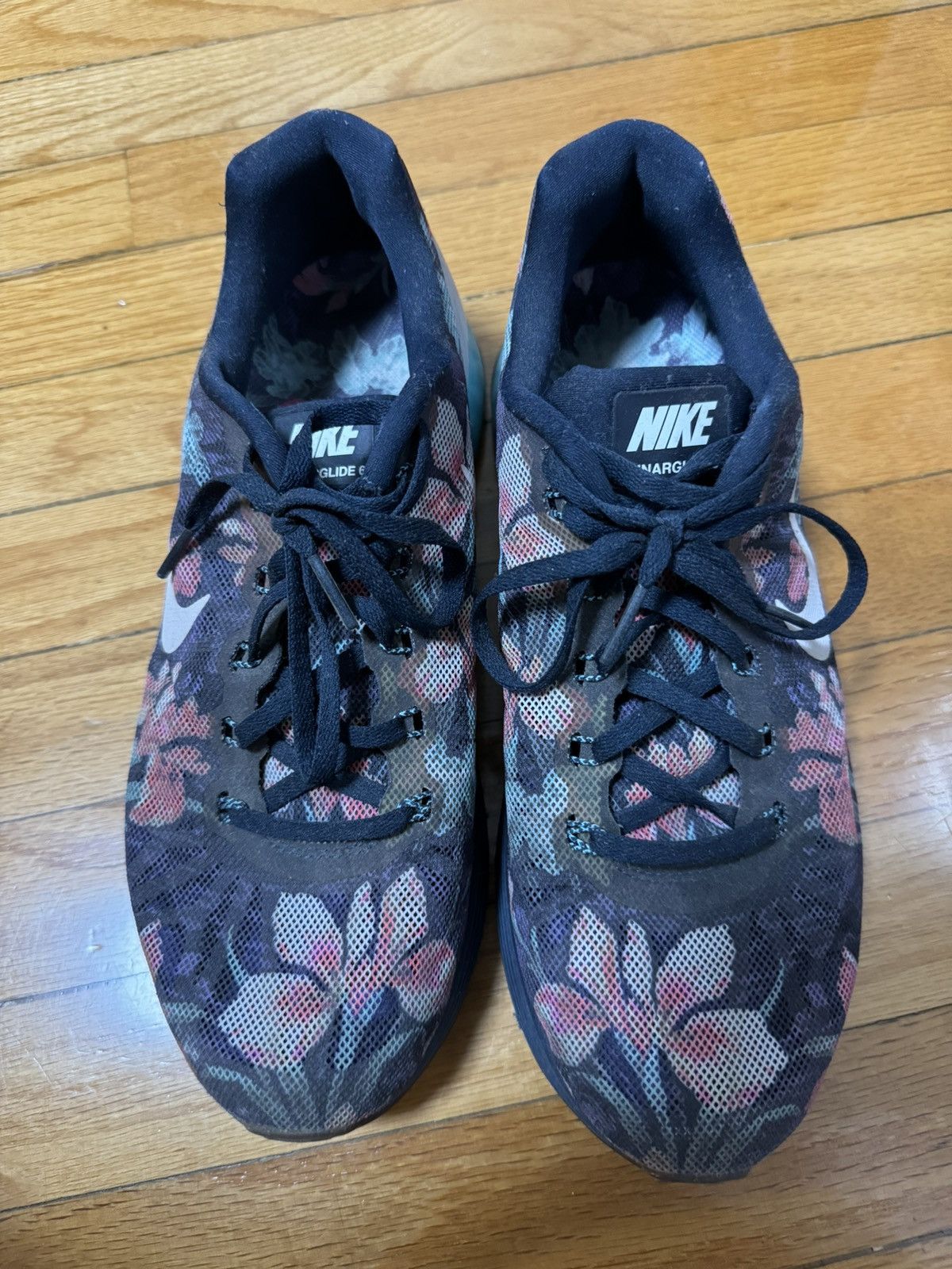 Nike lunarglide floral best sale