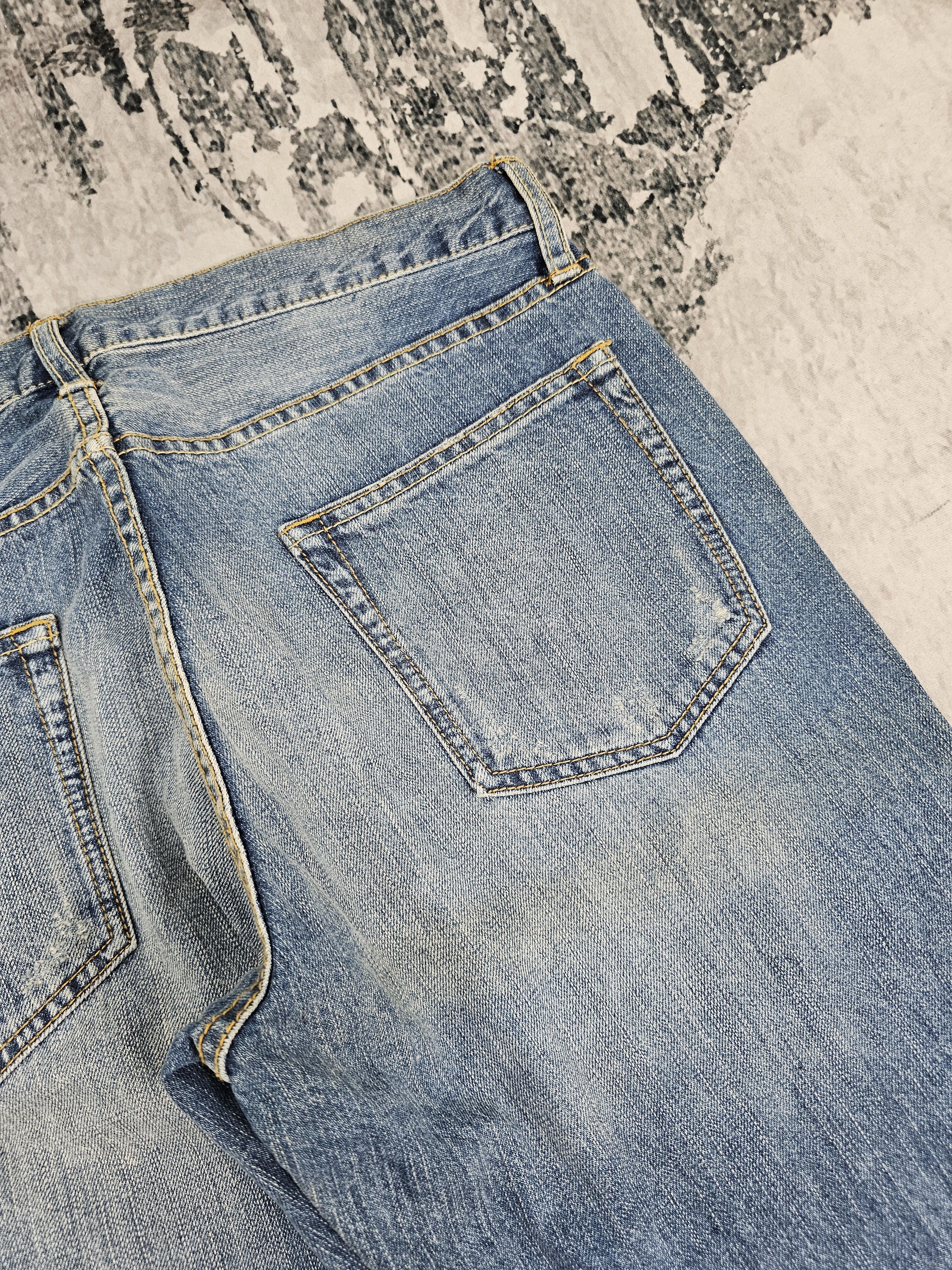 MOUSSY AZUL By Moussy Distressed Rockers Design Jean JB0299 Size 34 Size US 34 / EU 50 - 11 Thumbnail