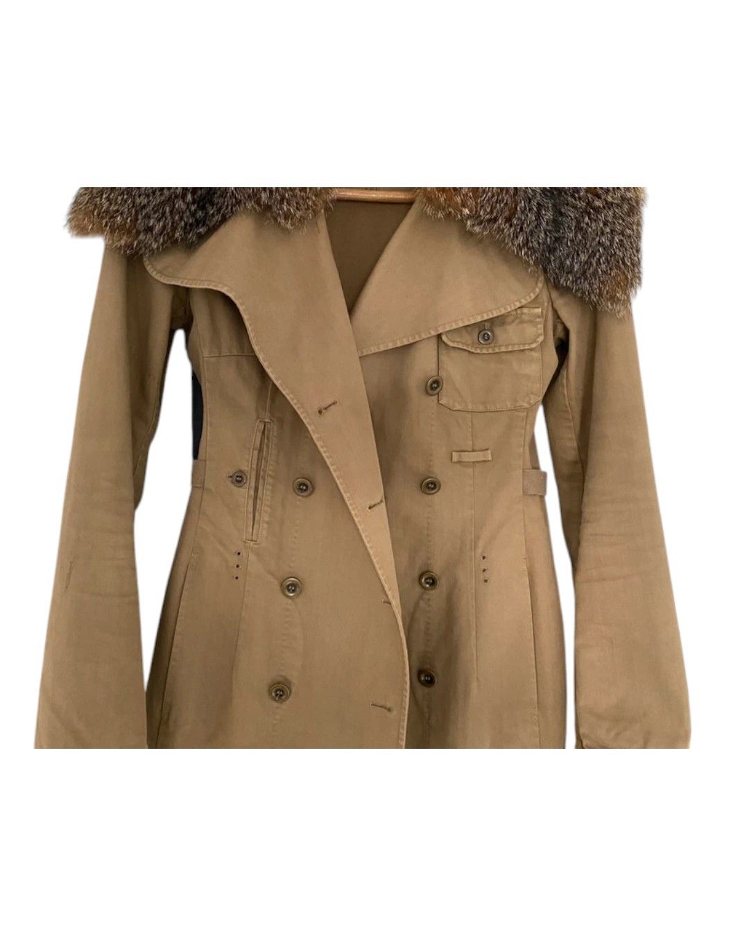 Miu Miu F/W 2004 RUNWAY FOX FUR COAT Size M / US 6-8 / IT 42-44 - 4 Thumbnail