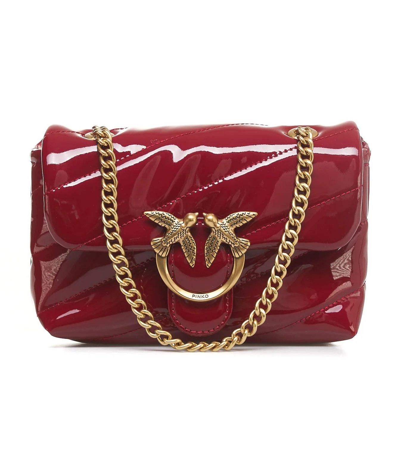 Pinko o1s22i1n0824 Size: OS / Love Baby Puff Bag in Red Size ONE SIZE - 1 Thumbnail
